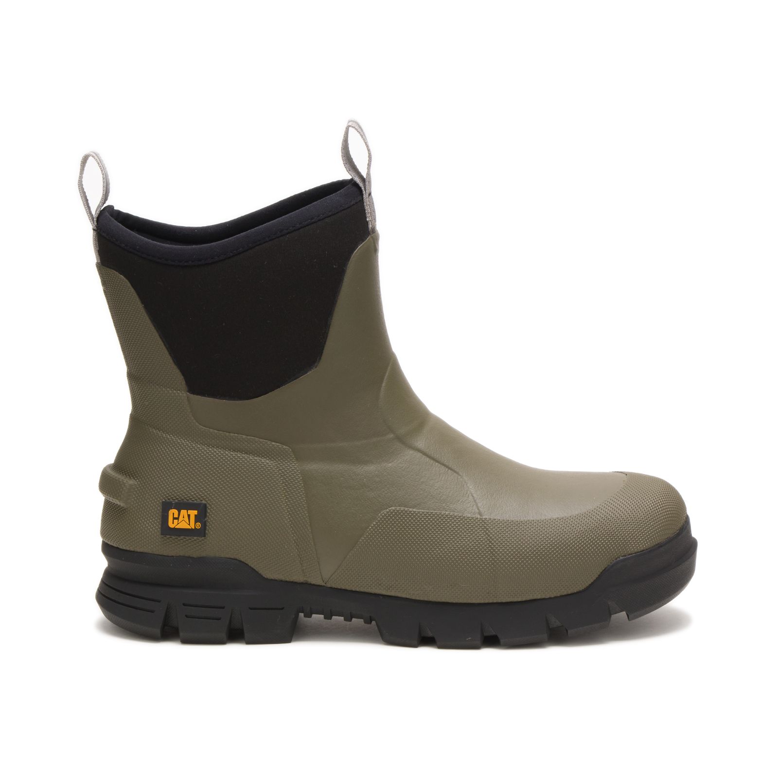 Botas De Goma Caterpillar Stormers 6" Mujer Verde Oliva | Chile-802619STB