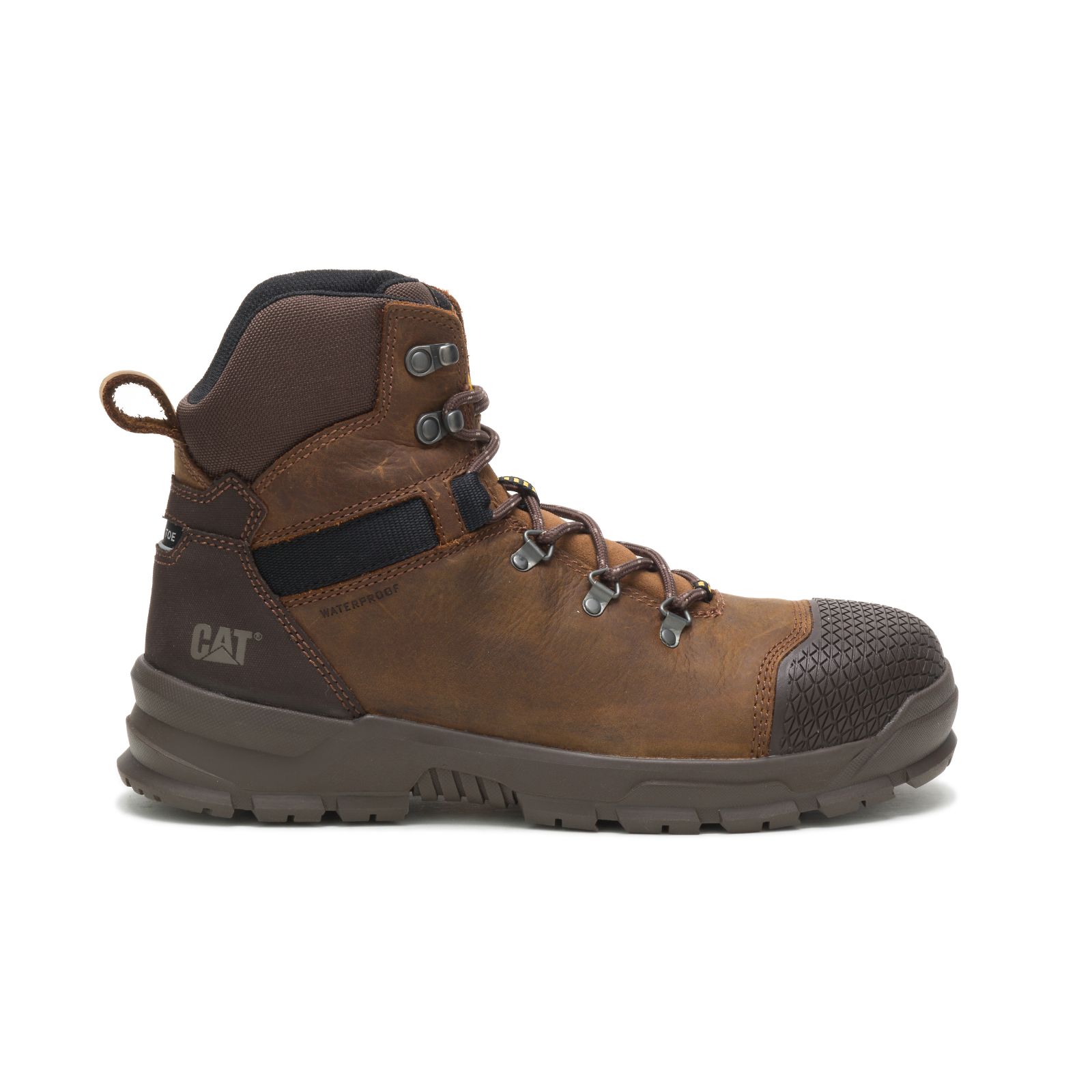Botas De Punta De Acero Caterpillar Accomplice X Impermeables Steel Puntera Hombre Marrom | Chile-36