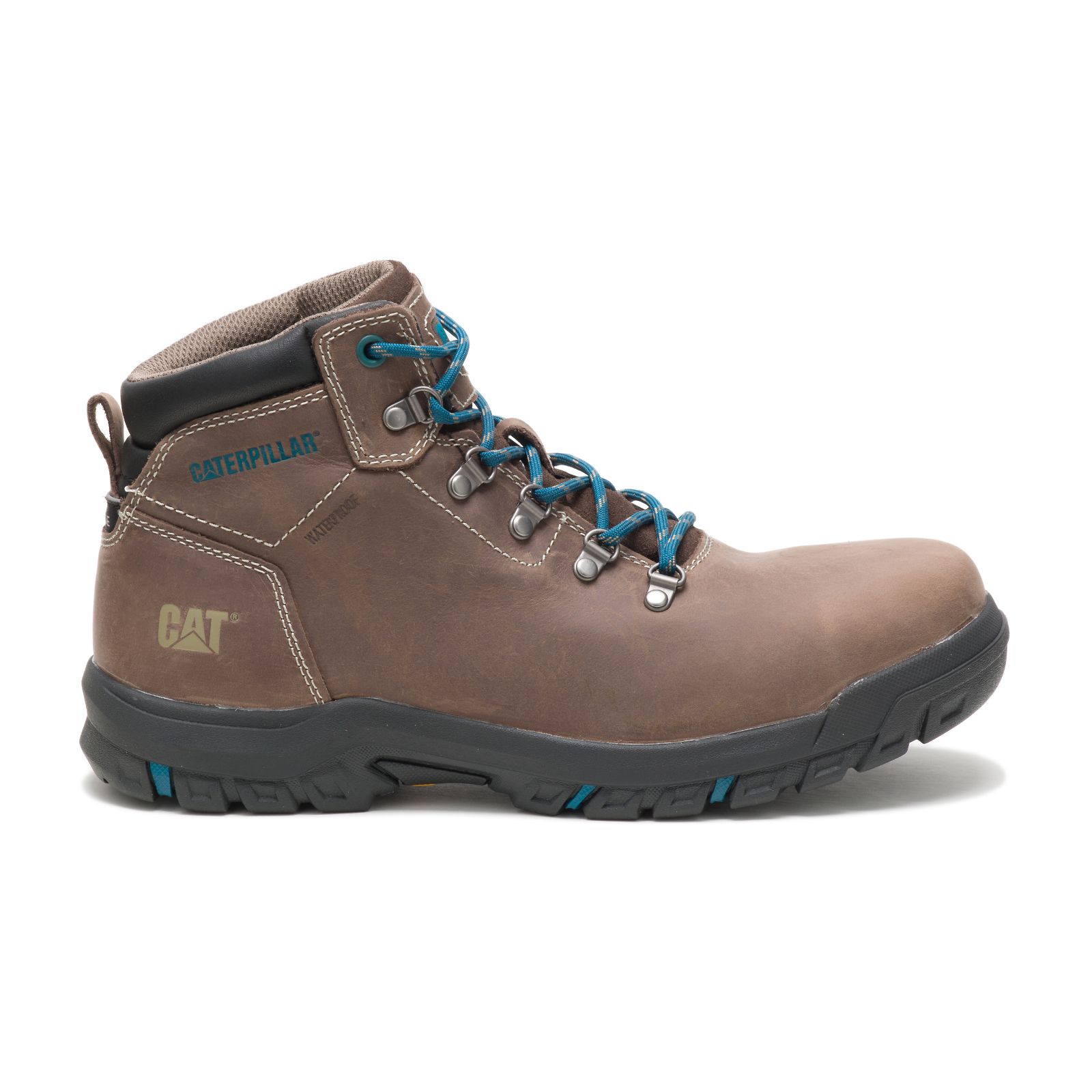 Botas De Punta De Acero Caterpillar Mae Steel Puntera Impermeables Mujer Marrom | Chile-738625NWD