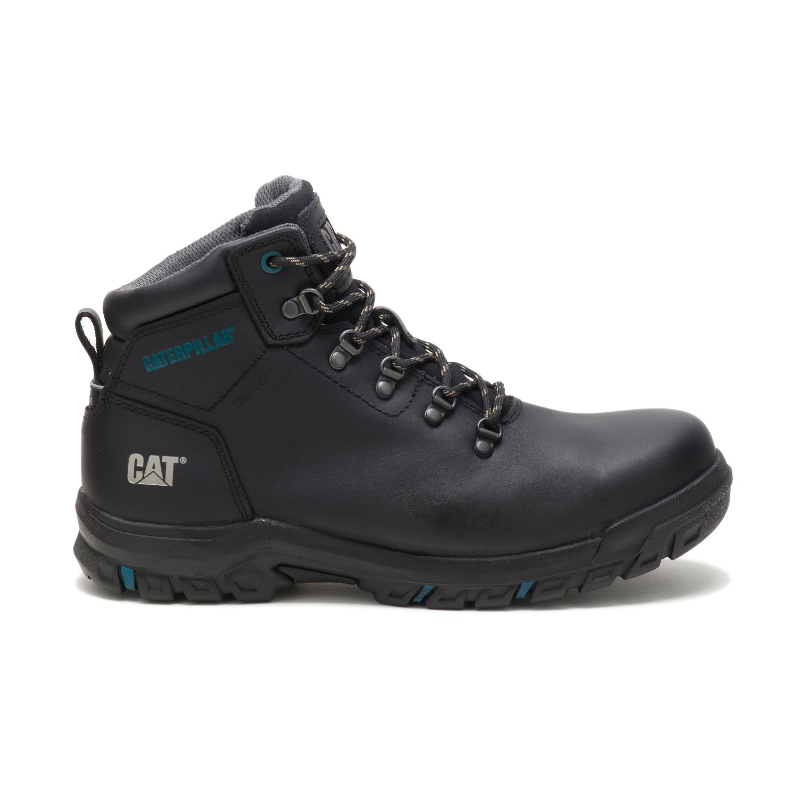Botas De Punta De Acero Caterpillar Mae Steel Puntera Impermeables Mujer Negros | Chile-742380ONQ