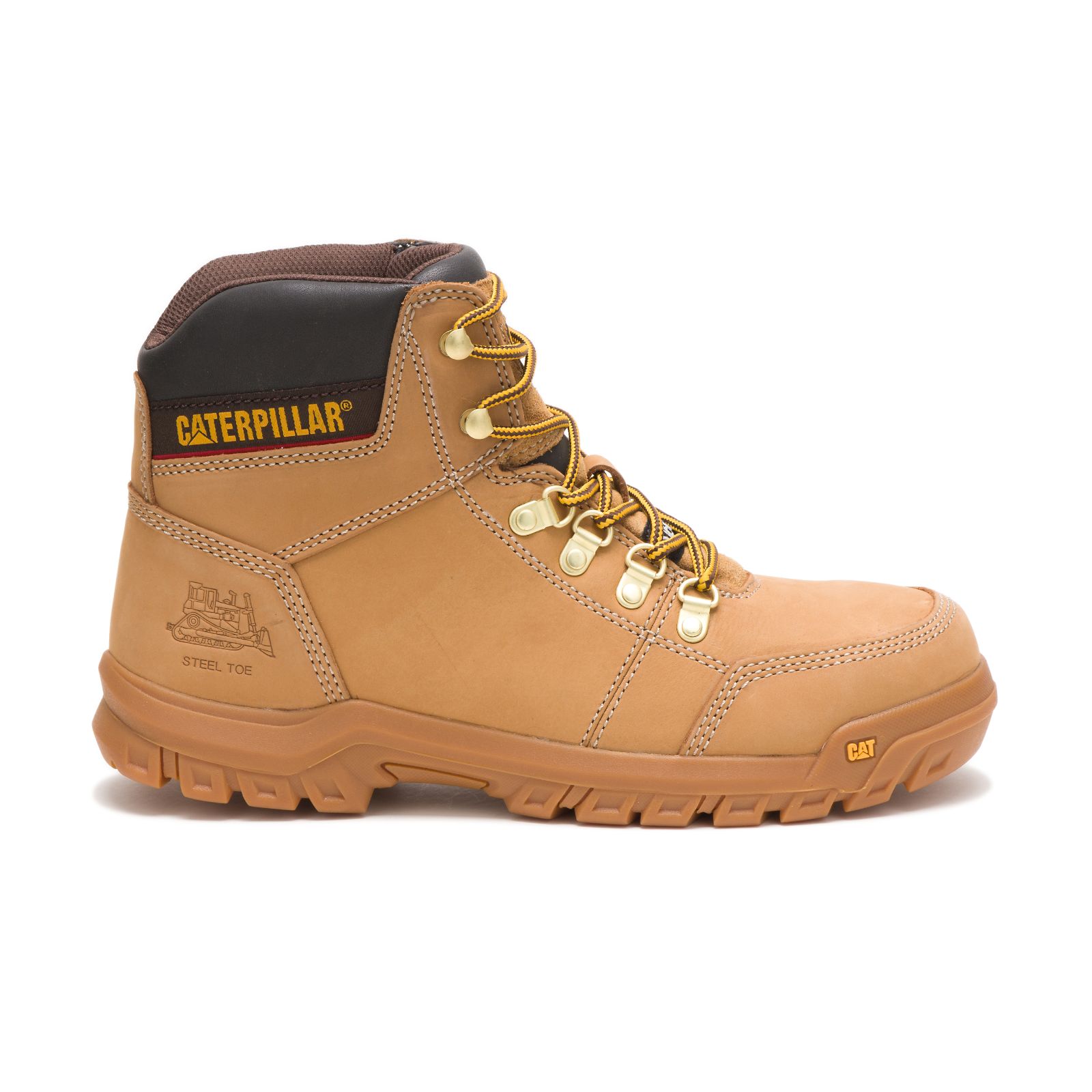 Botas De Punta De Acero Caterpillar Outline Steel Puntera Hombre Naranjas | Chile-679253BHU