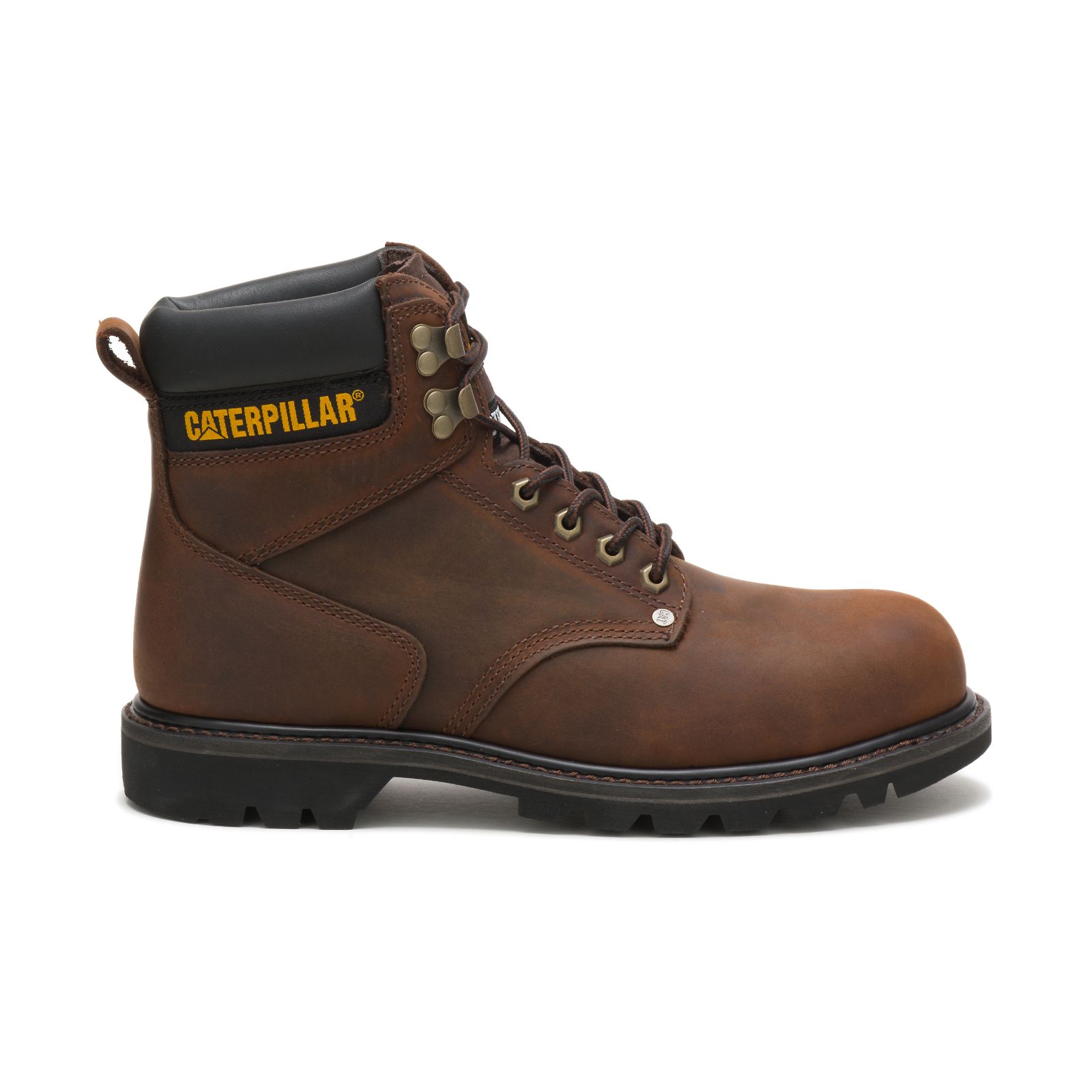 Botas De Punta De Acero Caterpillar Second Shift Steel Puntera Hombre Marrom Oscuro | Chile-826394JE