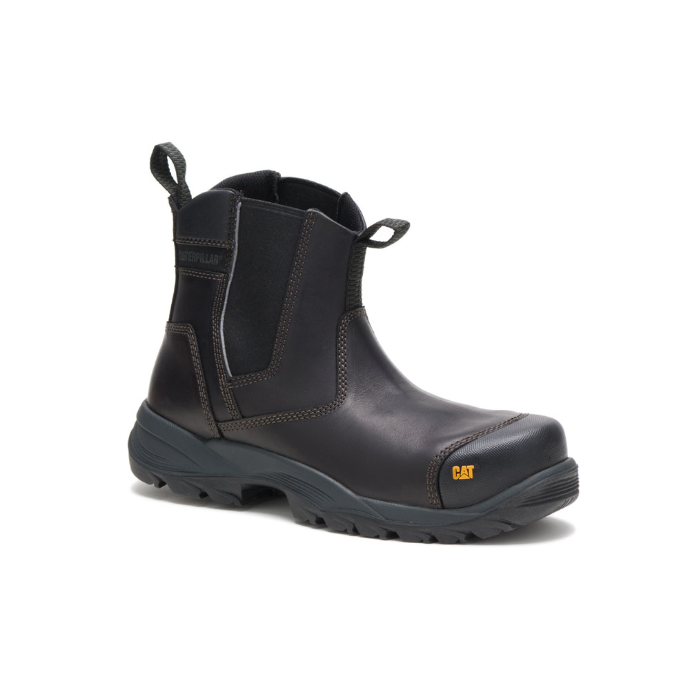 Botas De Seguridad Caterpillar Propane St Hombre Negros | Chile-279604XSU