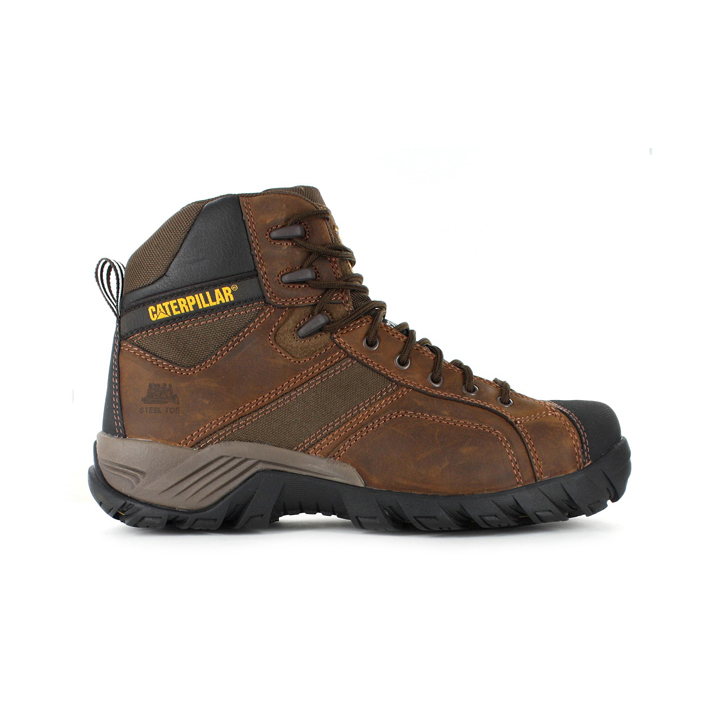 Botas De Trabajo Caterpillar Argon Zip St Hombre Marrom | Chile-863095AFU