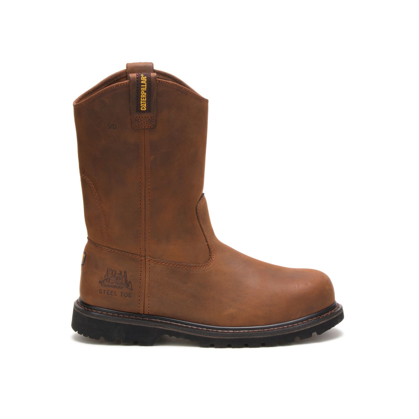 Botas De Trabajo Caterpillar Edgework Steel Puntera Hombre Marrom | Chile-531974XGA