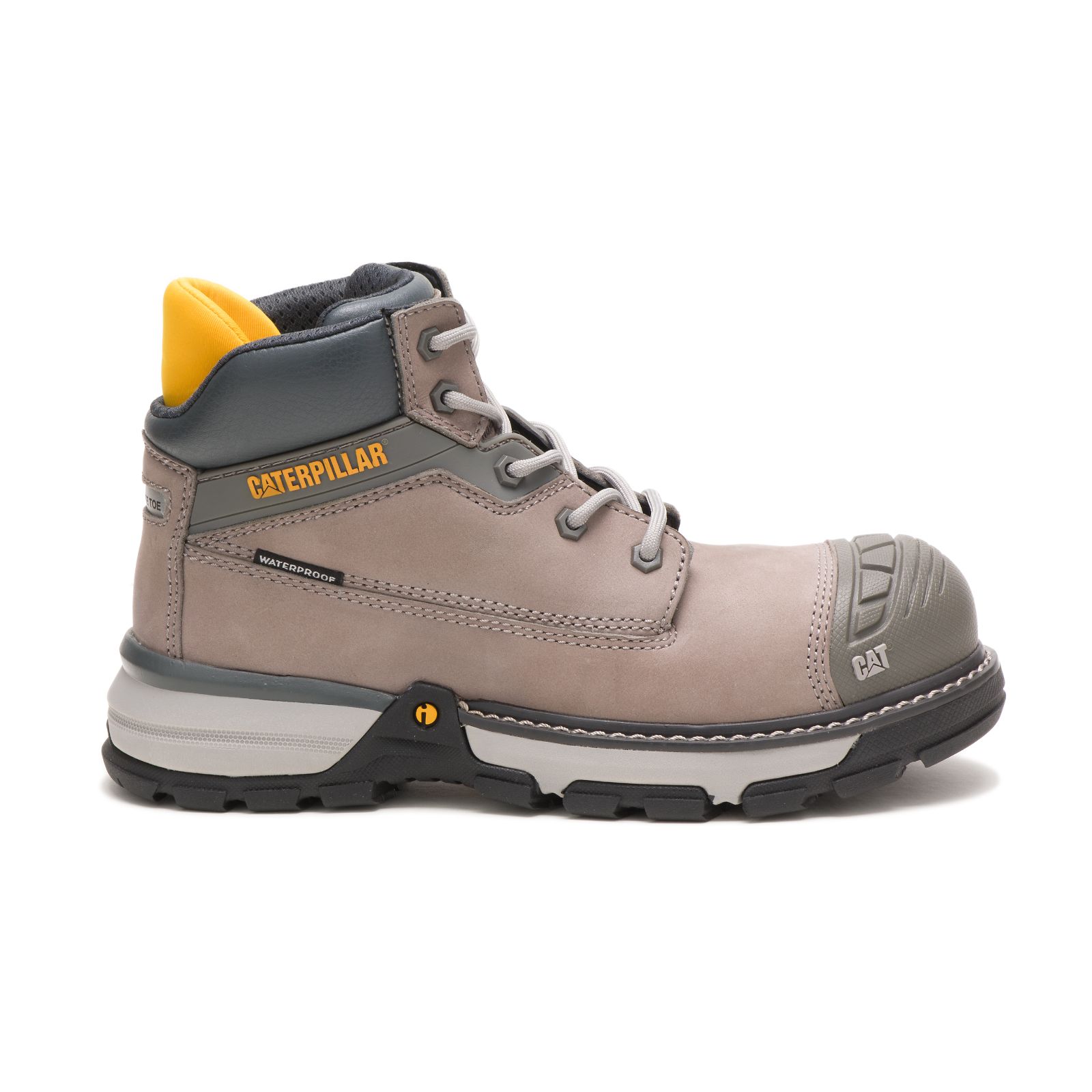Botas De Trabajo Caterpillar Excavator Superlite Impermeables Nano Puntera Mujer Kaki | Chile-150963