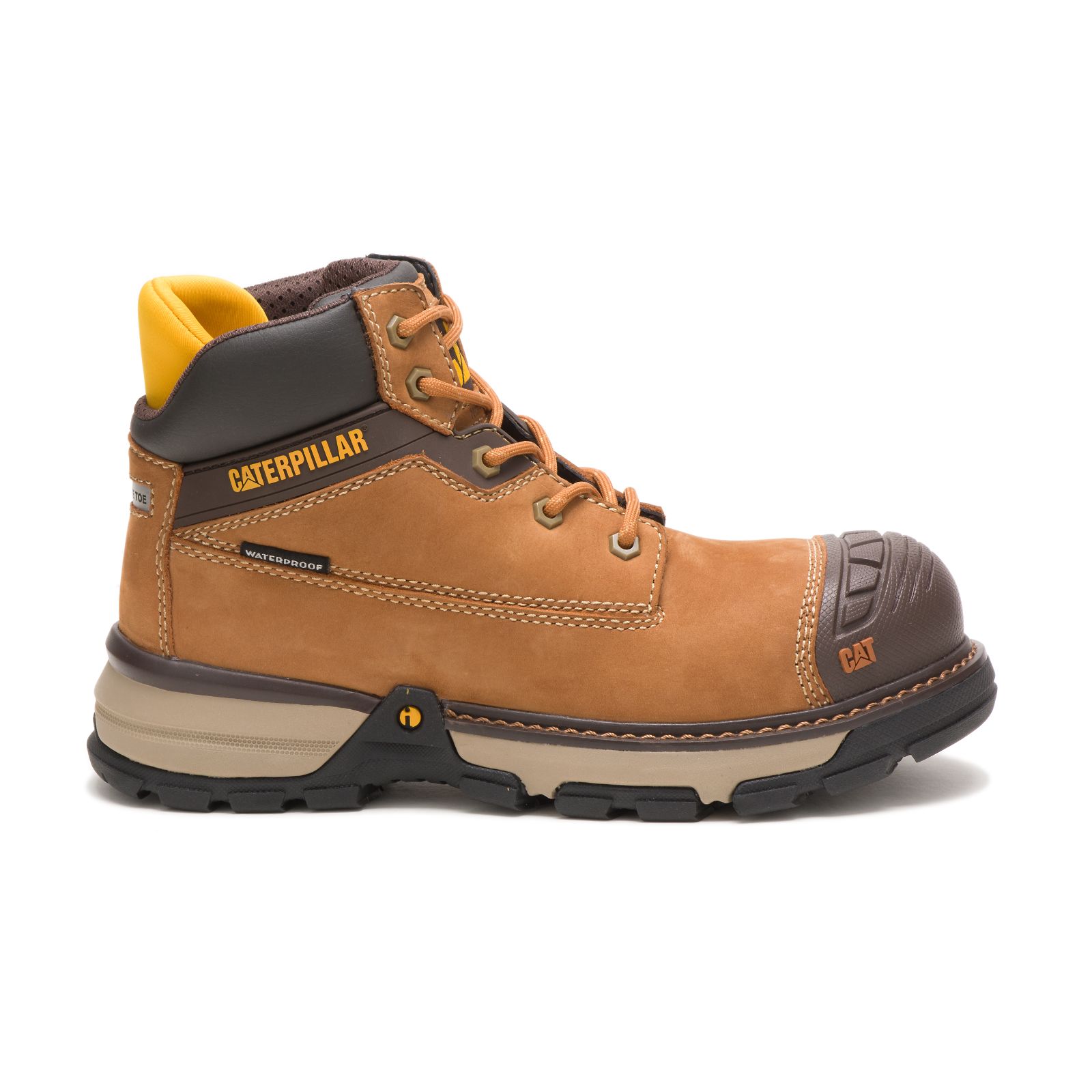 Botas De Trabajo Caterpillar Excavator Superlite Impermeables Nano Puntera Mujer Marrom | Chile-3758