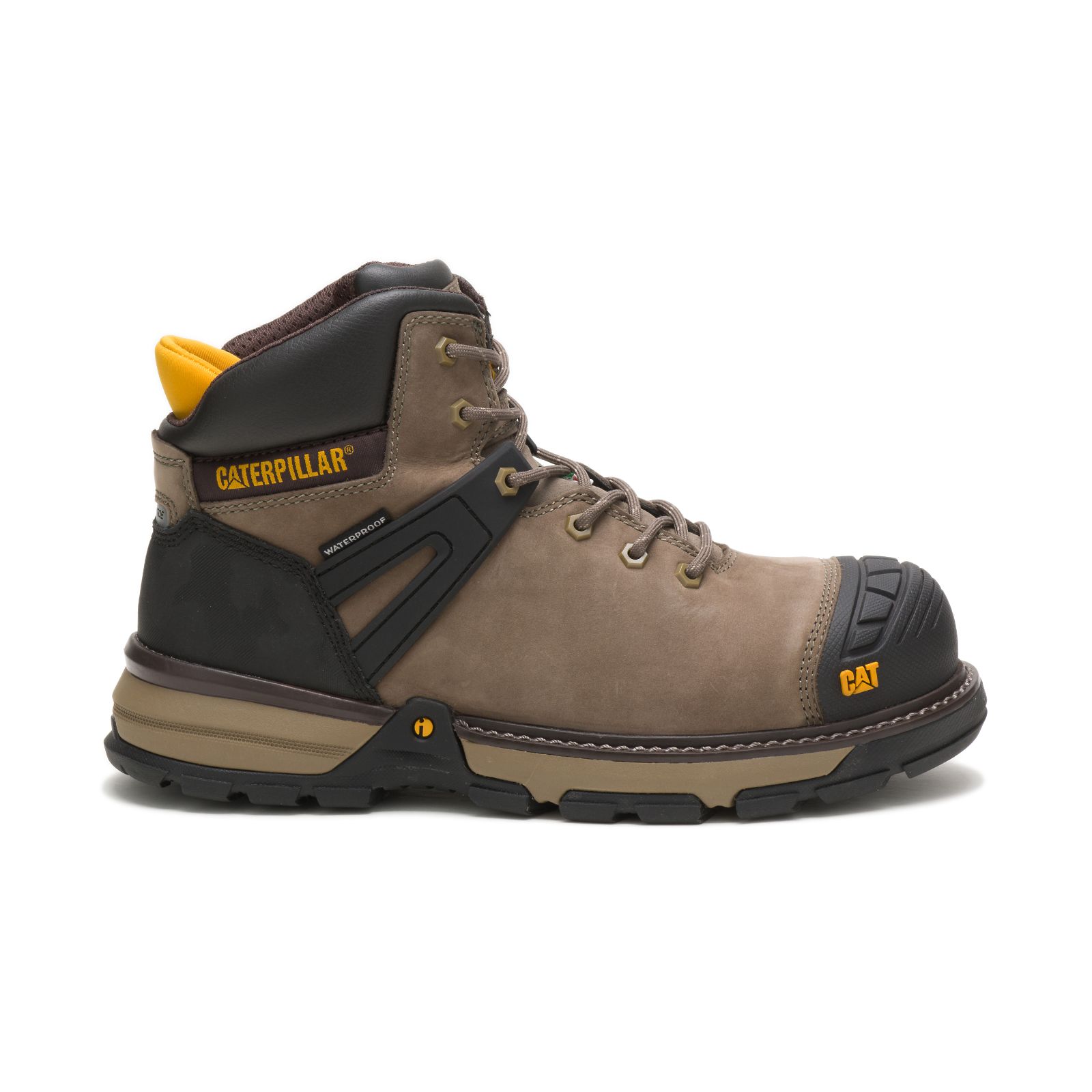 Botas De Trabajo Caterpillar Excavator Superlite Impermeables Nano Puntera Csa Hombre Marrom Negros