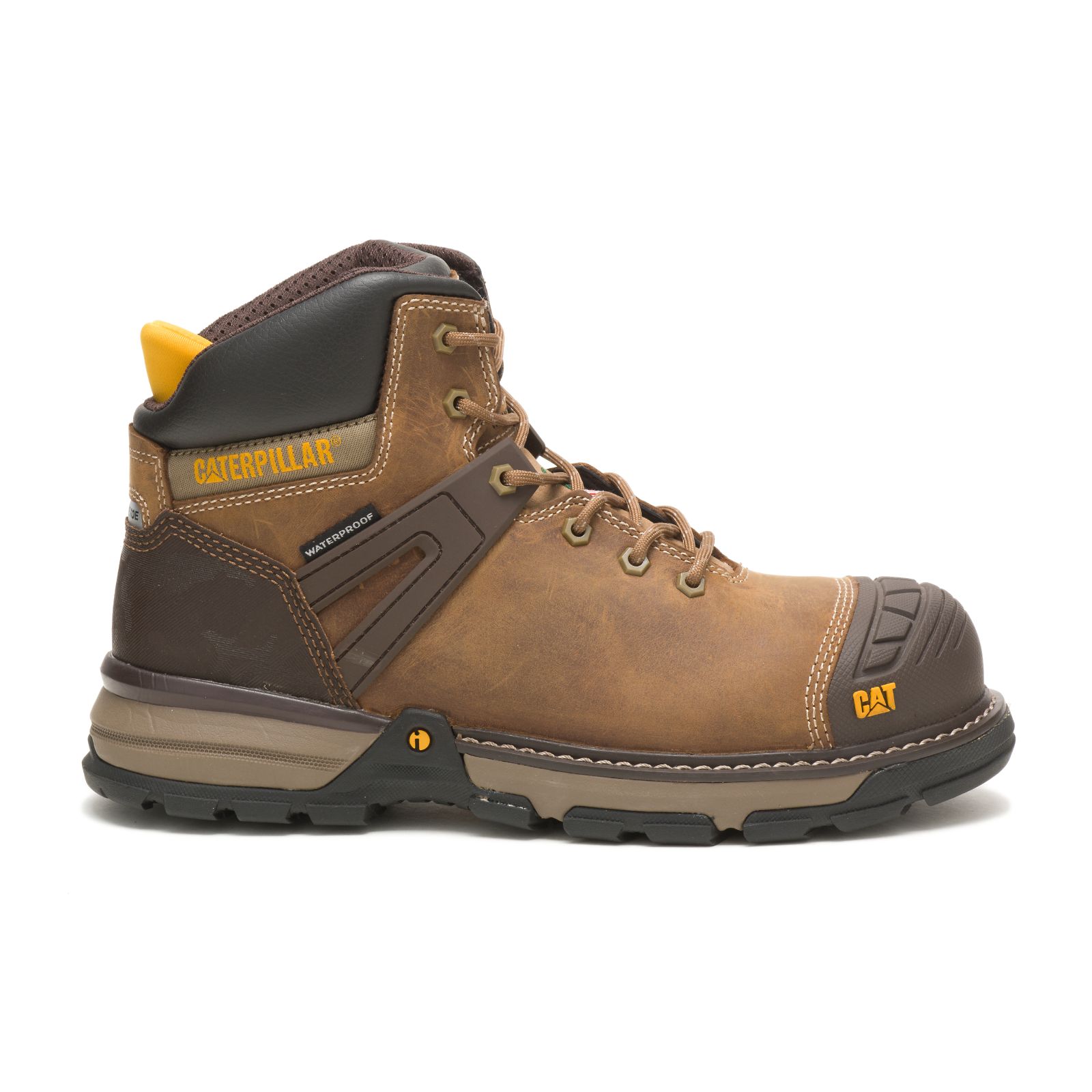 Botas De Trabajo Caterpillar Excavator Superlite Impermeables Nano Puntera Csa Hombre Marrom | Chile