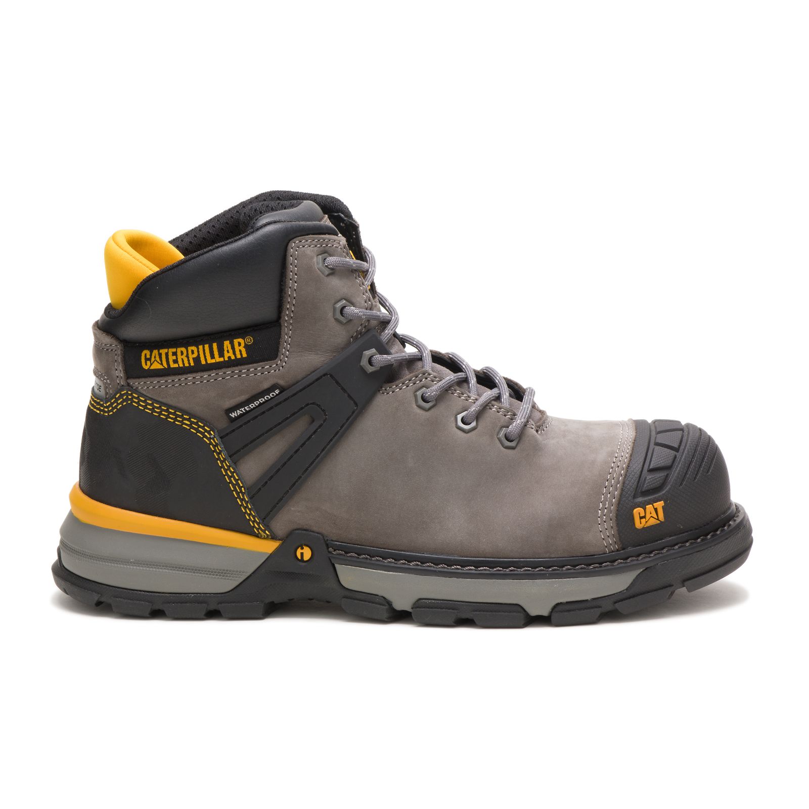 Botas De Trabajo Caterpillar Excavator Superlite Impermeables Nano Puntera Hombre Grises Negros | Ch