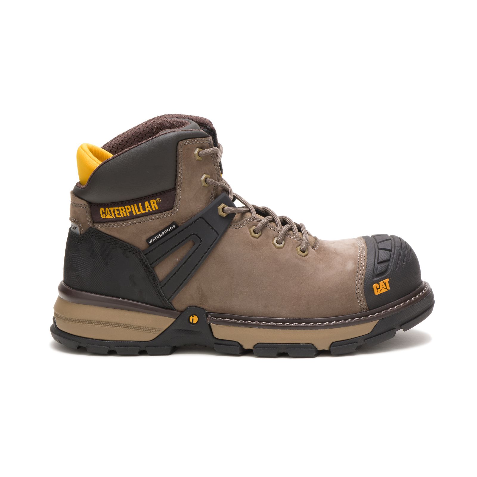 Botas De Trabajo Caterpillar Excavator Superlite Impermeables Nano Puntera Hombre Marrom Negros | Ch