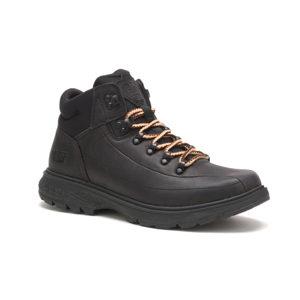 Botas De Trabajo Caterpillar Forerunner Hombre Negros | Chile-751492WFB