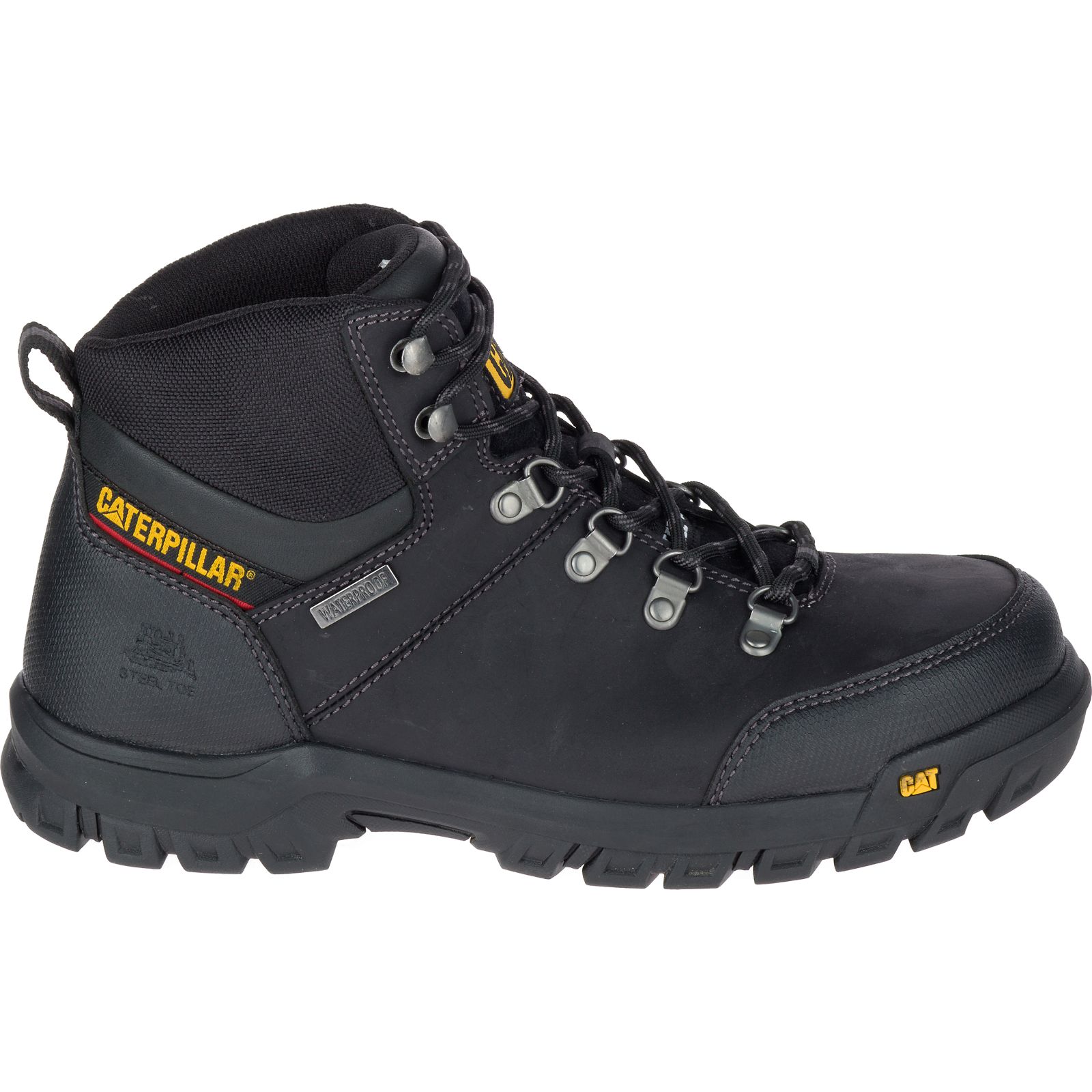 Botas De Trabajo Caterpillar Framework S3 Wr Hro Sra Steel Puntera Hombre Negros | Chile-236451UPG