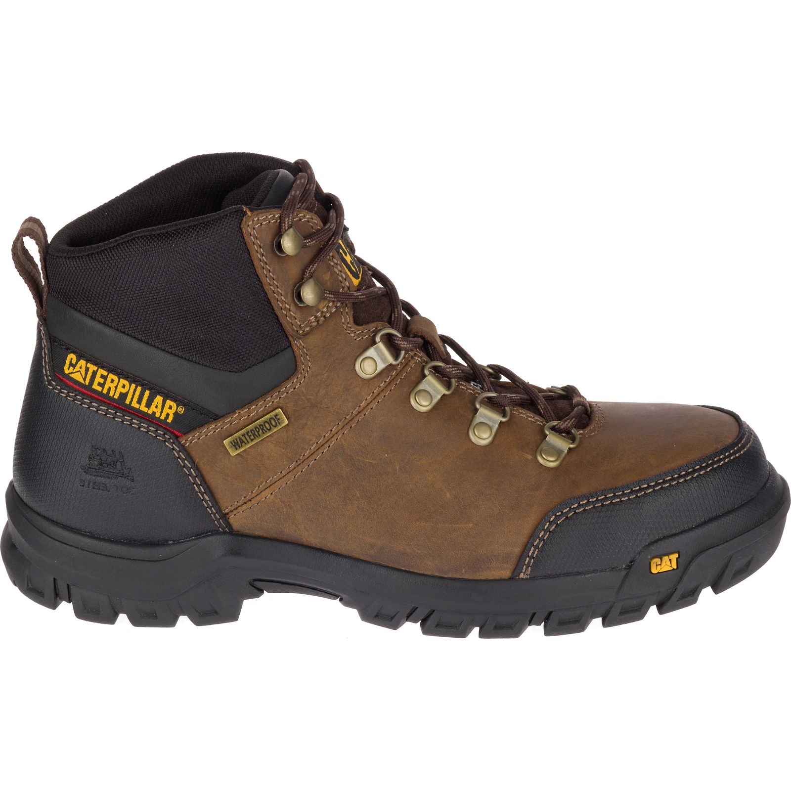 Botas De Trabajo Caterpillar Framework S3 Wr Hro Sra Steel Puntera Hombre Marrom | Chile-673514NJF