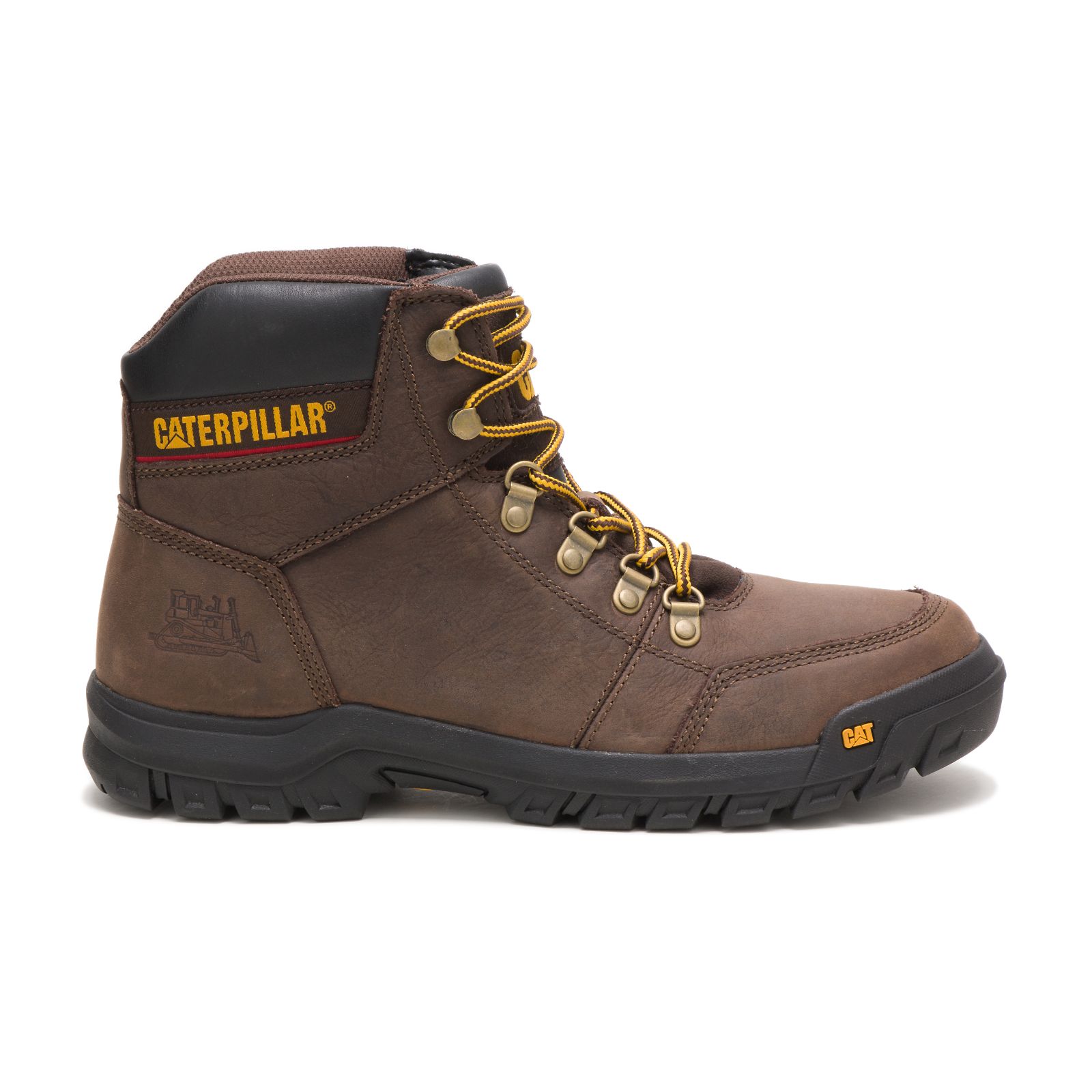 Botas De Trabajo Caterpillar Outline Hombre Marrom | Chile-956174CKN