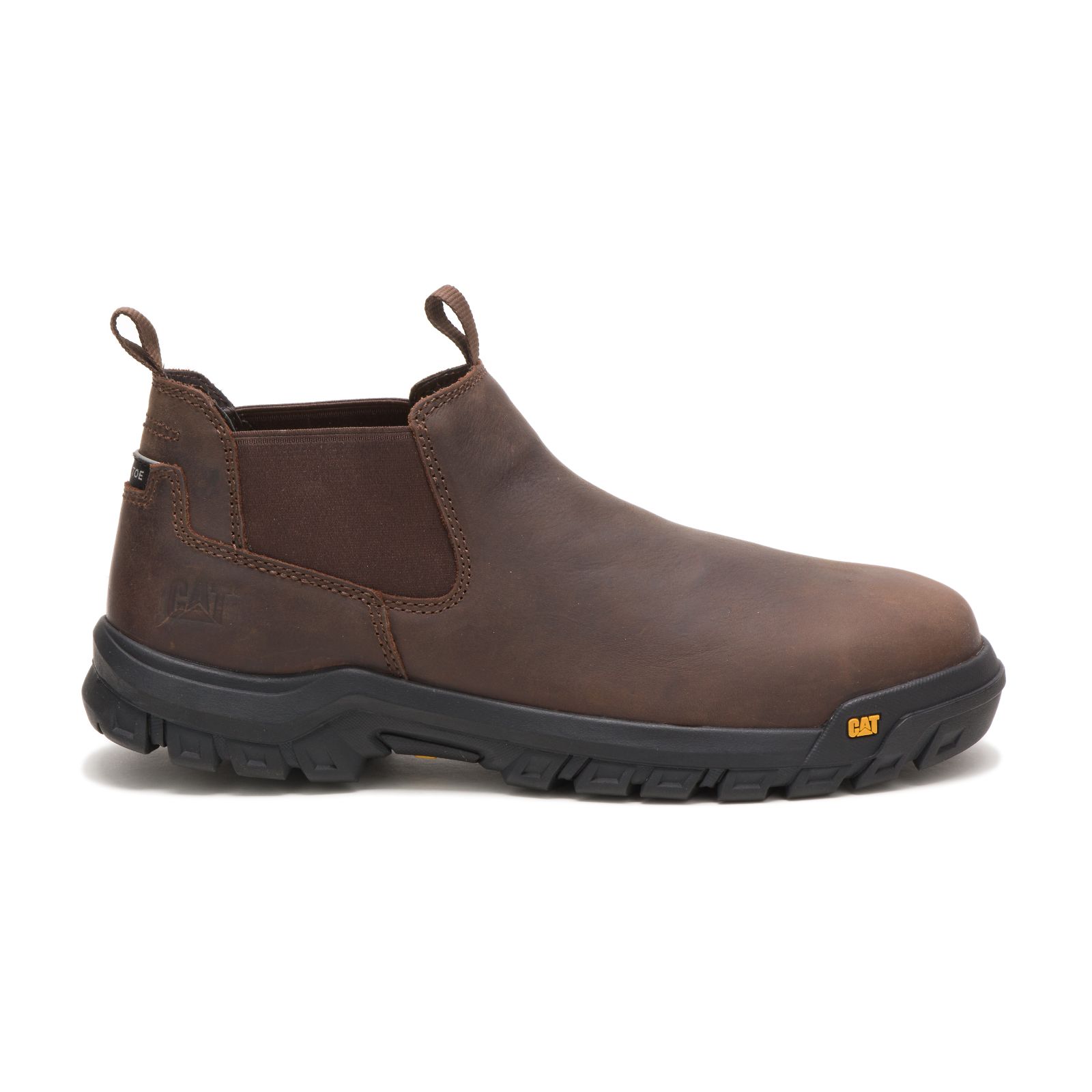 Botas De Trabajo Caterpillar Outline Slip-on Steel Puntera Hombre Marrom | Chile-402193AIQ