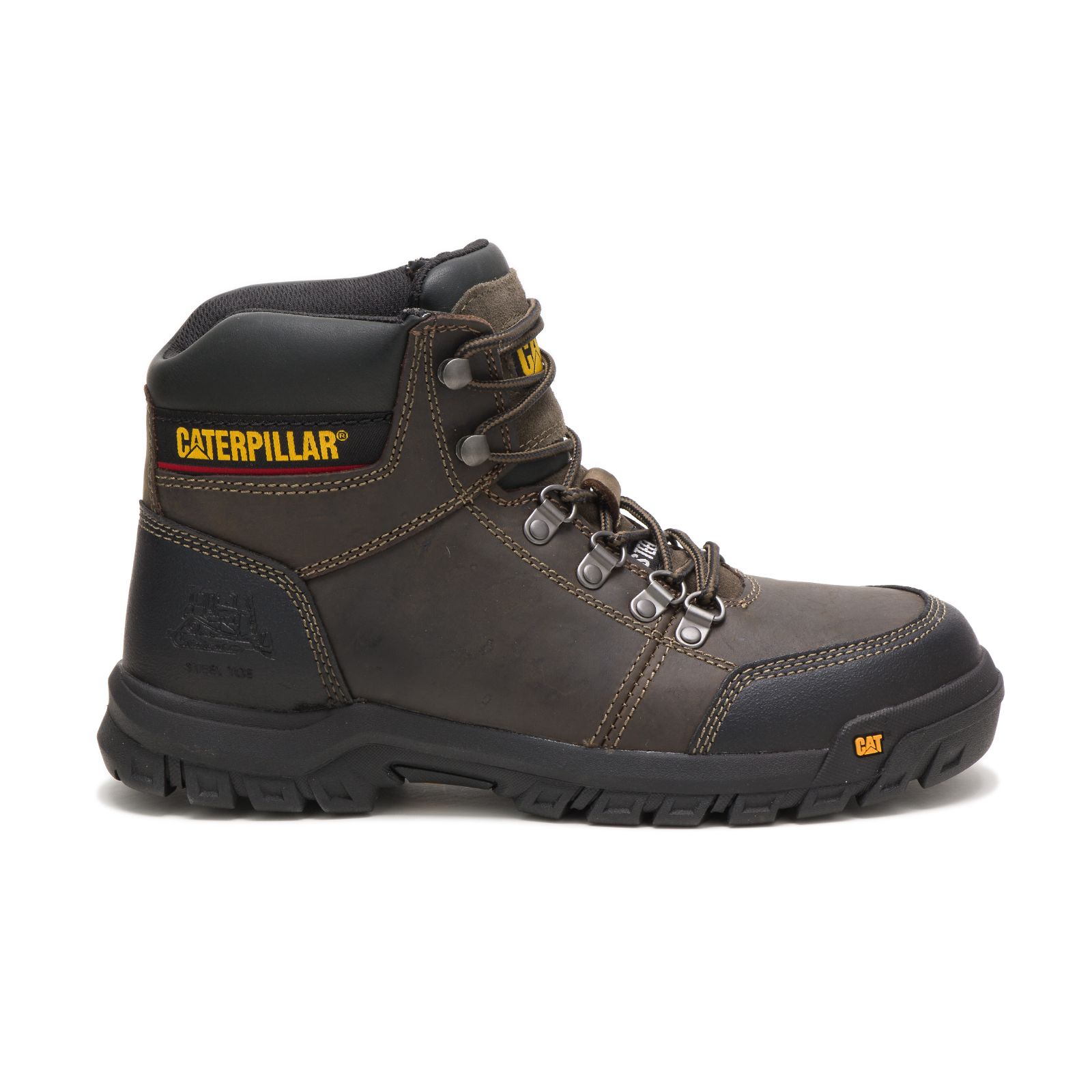 Botas De Trabajo Caterpillar Outline Steel Puntera Hombre Grises Oscuro | Chile-780963UXD