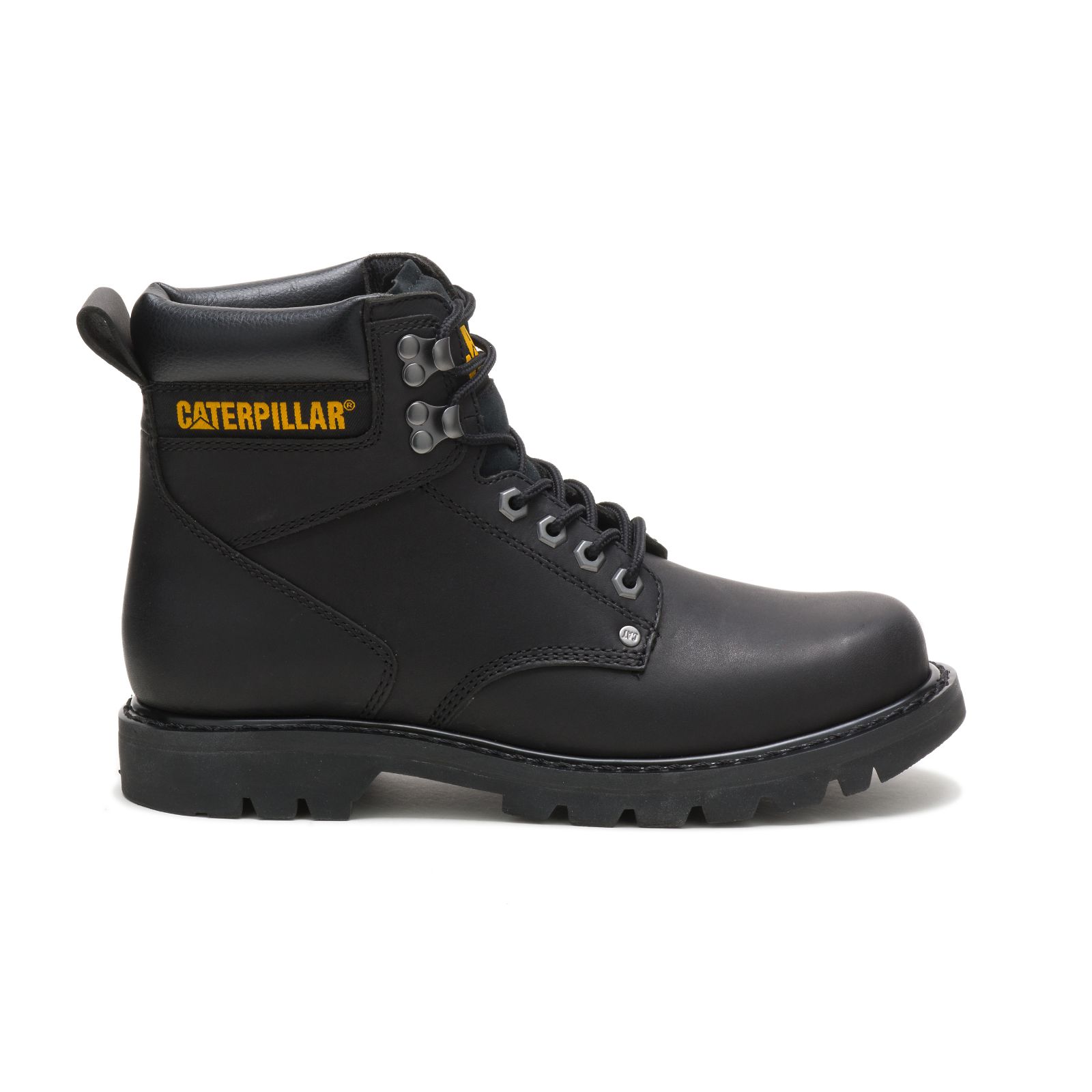 Botas De Trabajo Caterpillar Second Shift Hombre Negros | Chile-961072LFA