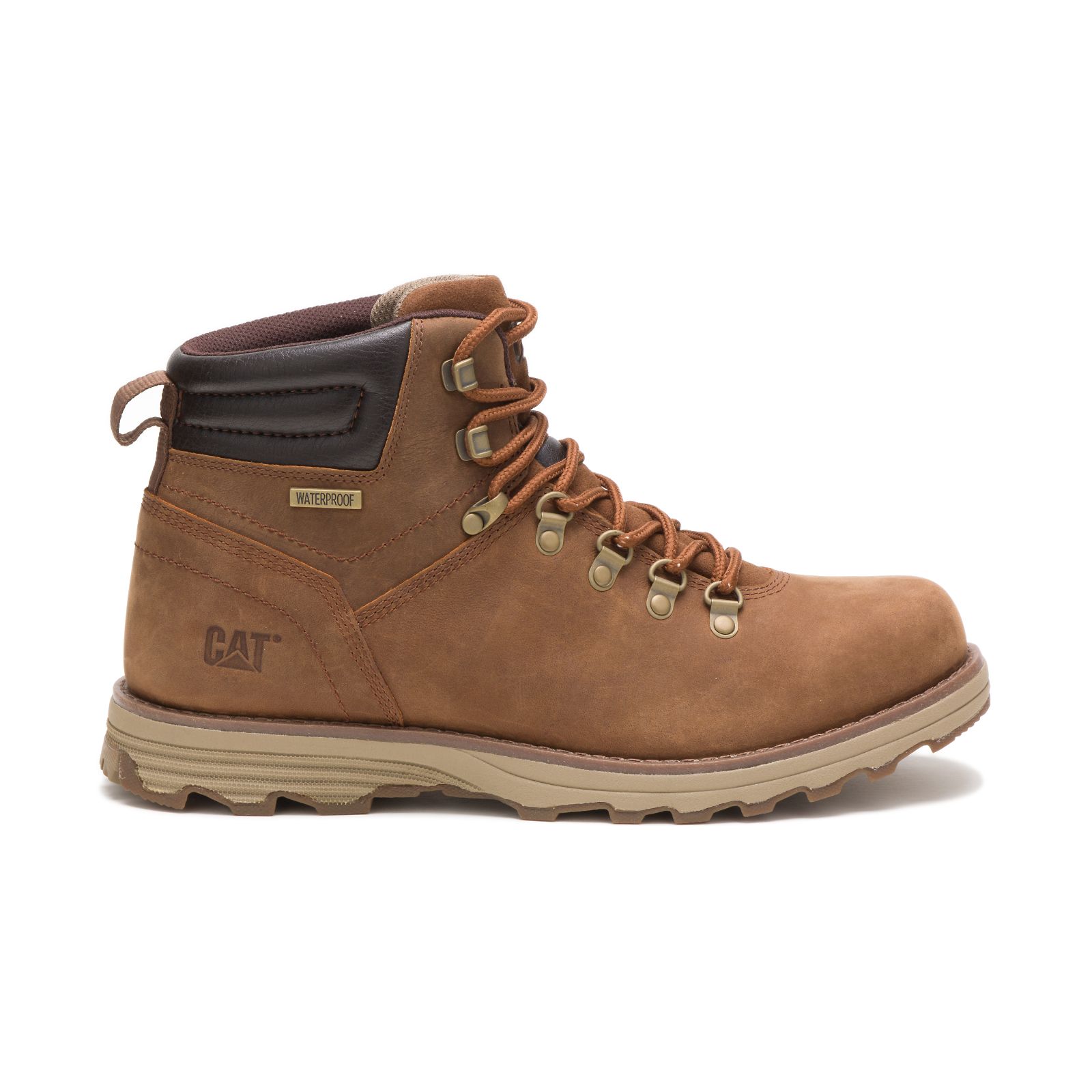Botas De Trabajo Caterpillar Sire Impermeables Hombre Marrom | Chile-972018ZUC