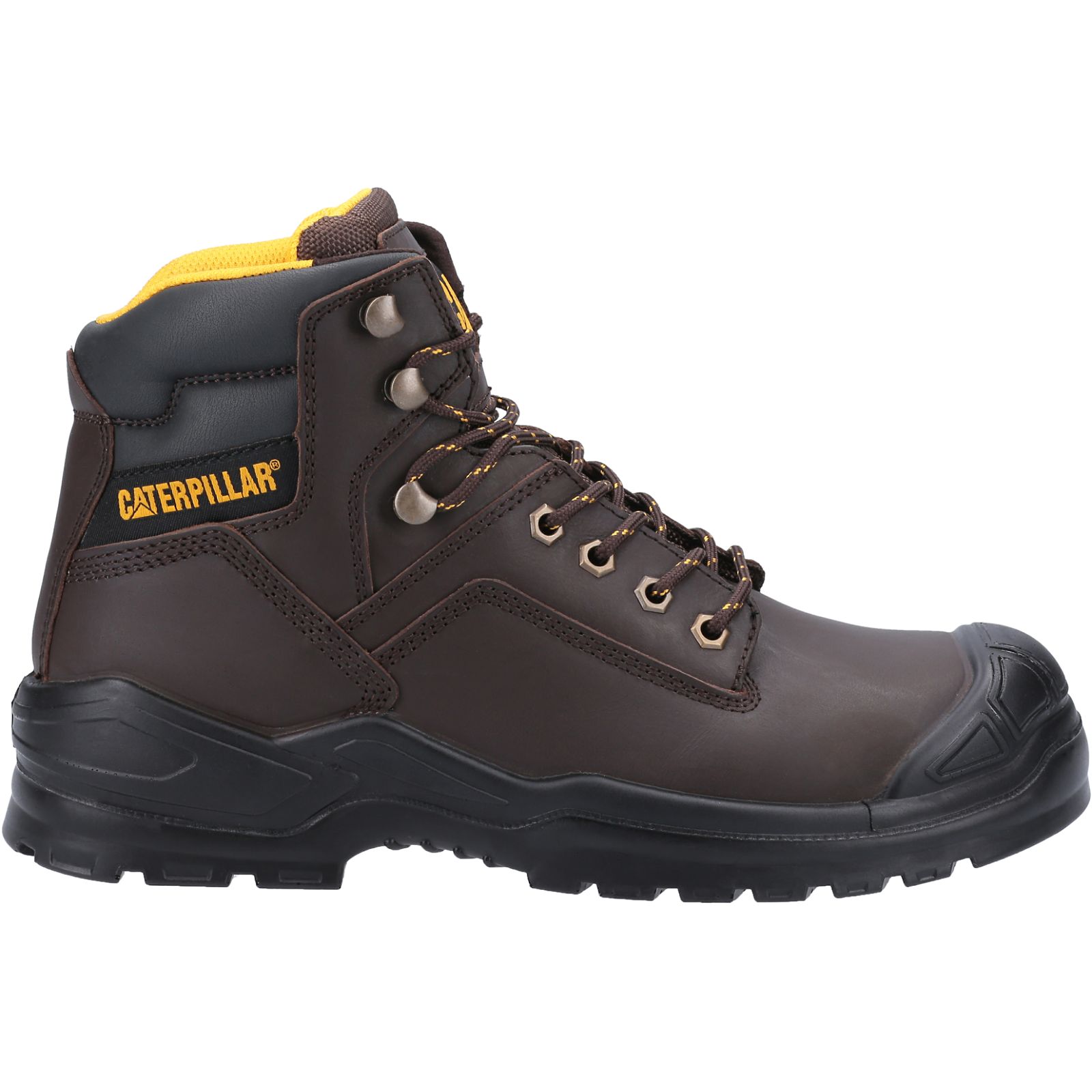 Botas De Trabajo Caterpillar Striver Bump Steel Puntera S3 Src Hombre Marrom | Chile-972015KVR