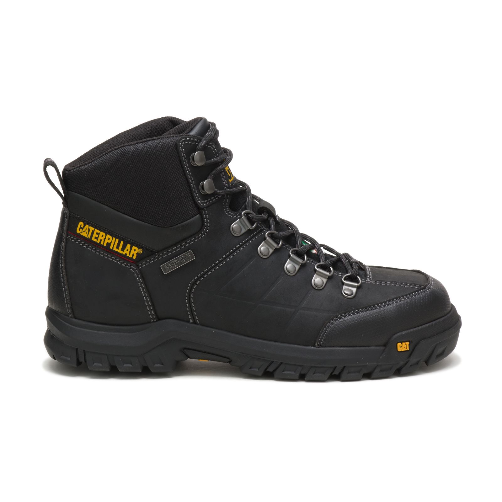 Botas De Trabajo Caterpillar Threshold Impermeables Steel Puntera Csa Hombre Negros | Chile-847036YB