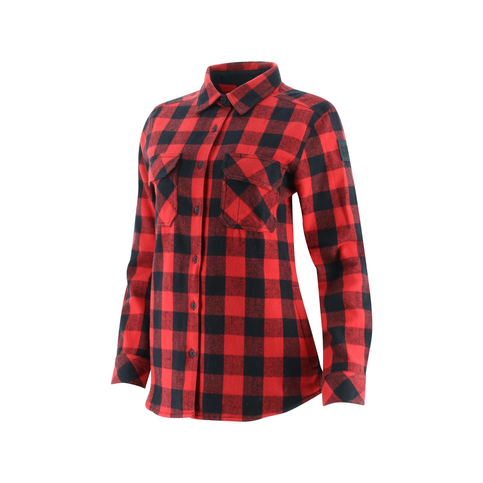 Camisetas Caterpillar Buffalo Check Heavyweight Mujer Rojos | Chile-961082HYX