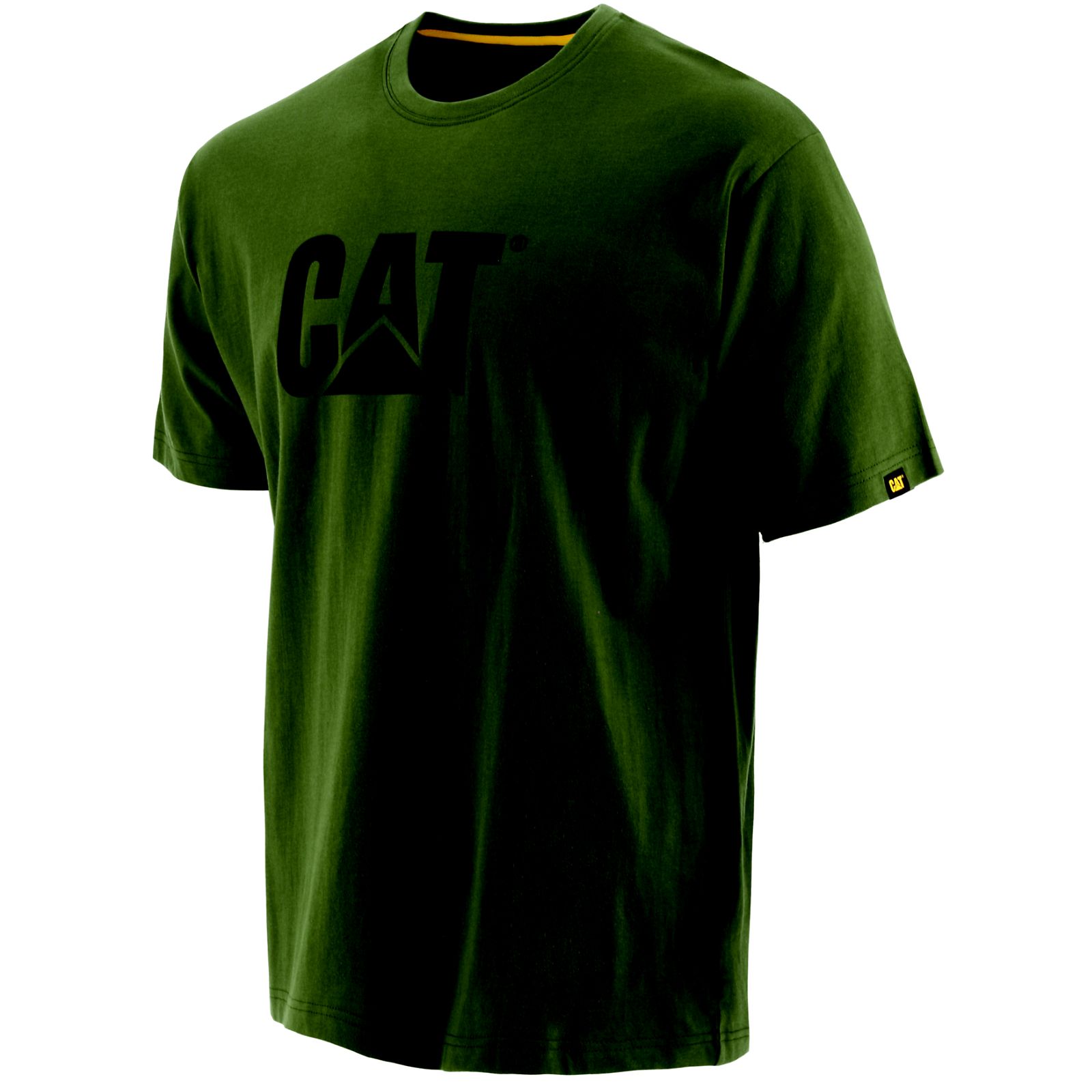 Camisetas Caterpillar Trademark Hombre Verdes | Chile-761958AEX