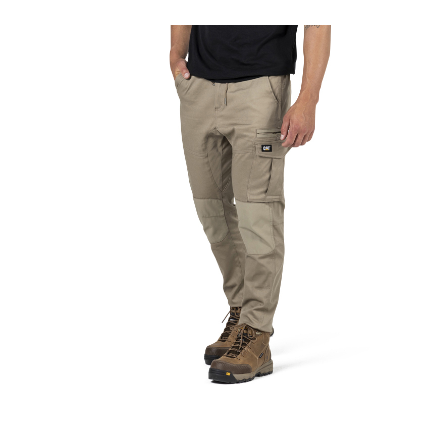 Pantalones Caterpillar Dynamic Hombre Kaki | Chile-718203FDO