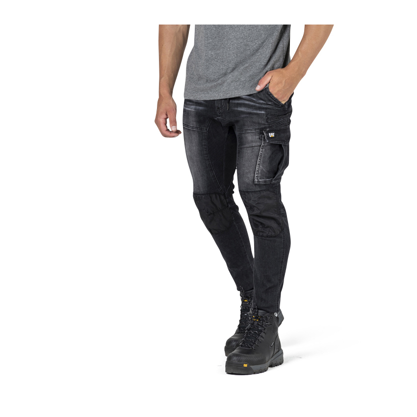 Pantalones Caterpillar Dynamic Hombre Negros | Chile-154603HQN