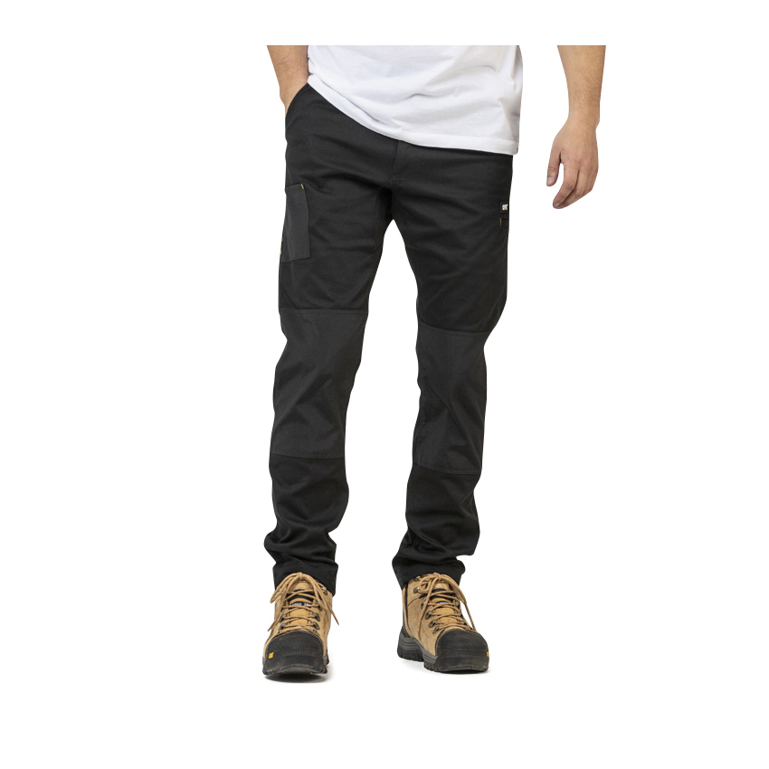 Pantalones Caterpillar Machine Hombre Negros | Chile-150693JYK