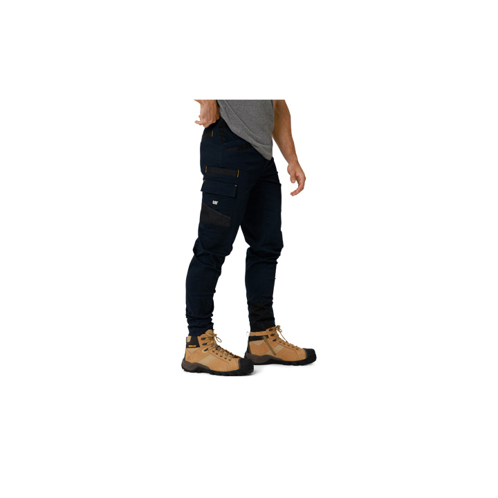 Pantalones De Trabajo Caterpillar Elite Operator Hombre Azul Marino | Chile-215968QPV