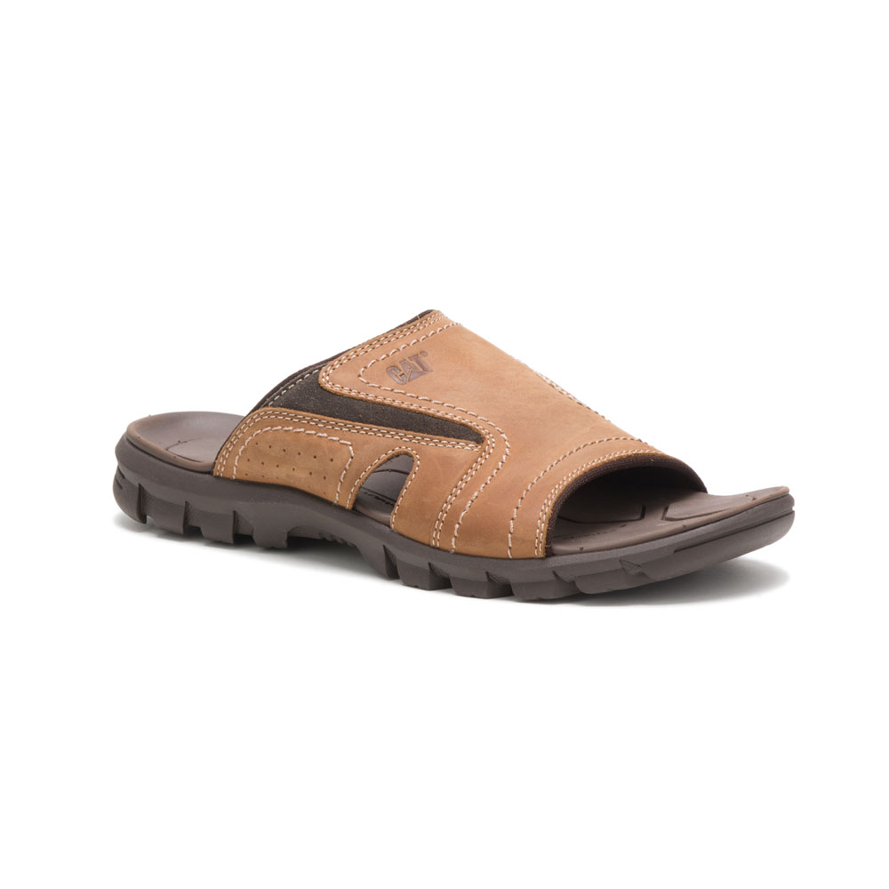 Sandalias Caterpillar Indigo Pak Hombre Marrom | Chile-586421NFB