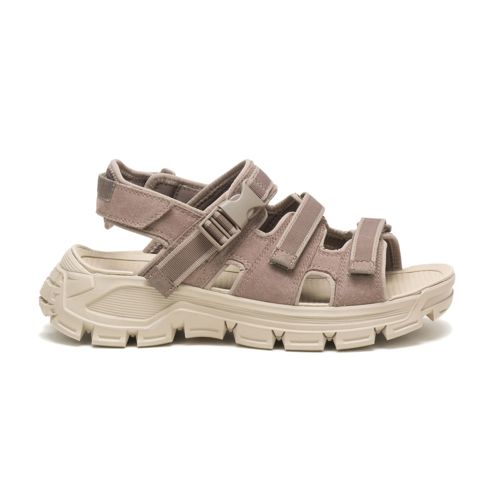 Sandalias Caterpillar Progressor Hebilla Hombre Marrom Beige | Chile-461079PUE