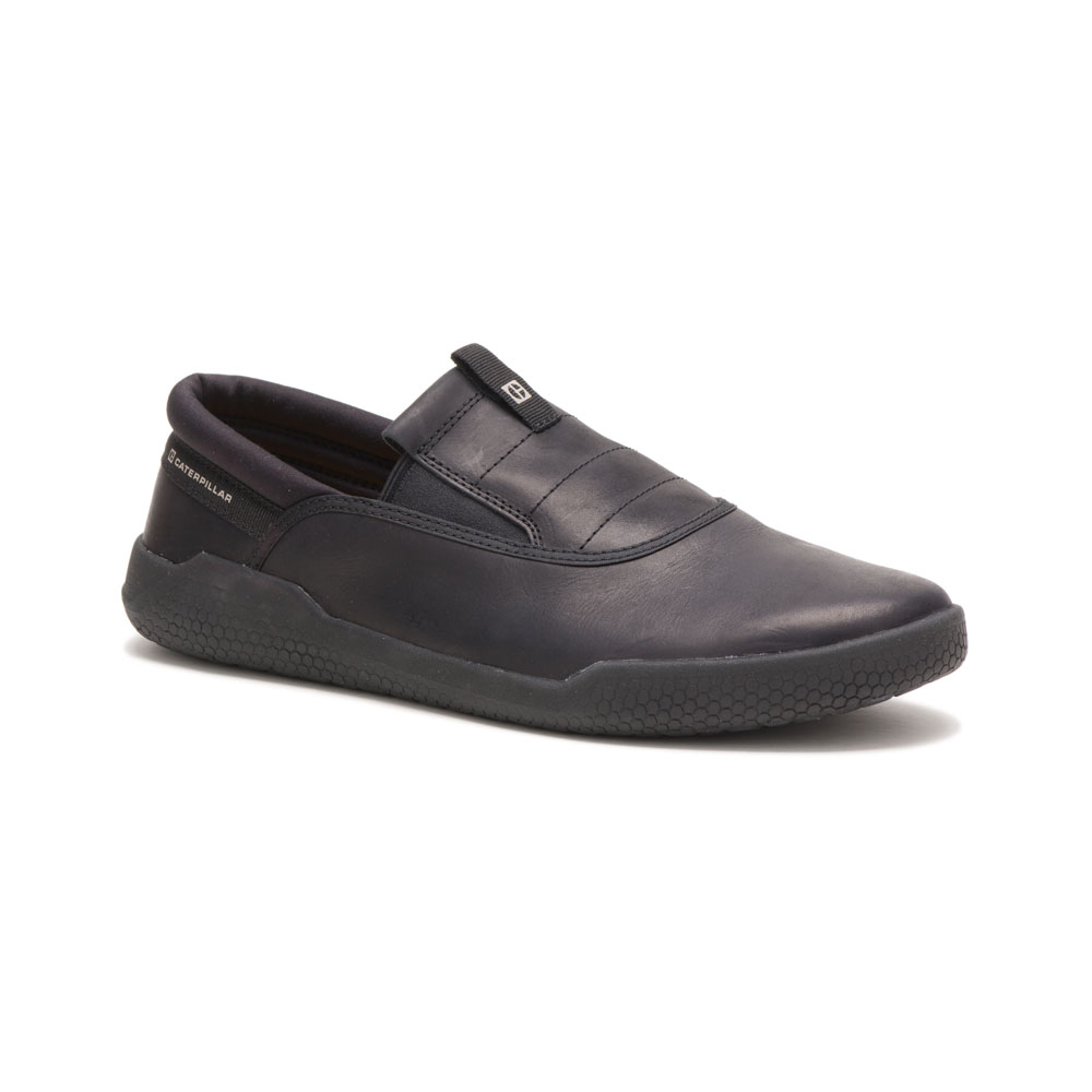 Slip On Caterpillar Hex Slip On Hombre Negros | Chile-421709CKI