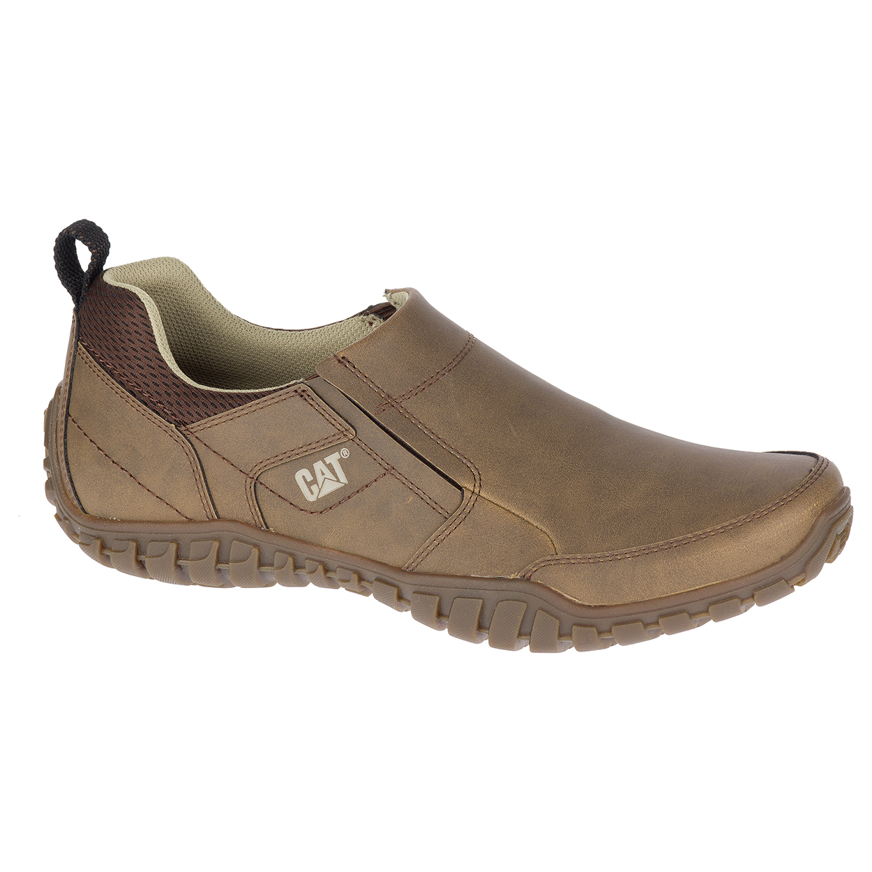 Slip On Caterpillar Opine Hombre Beige Oscuro | Chile-849013AYE