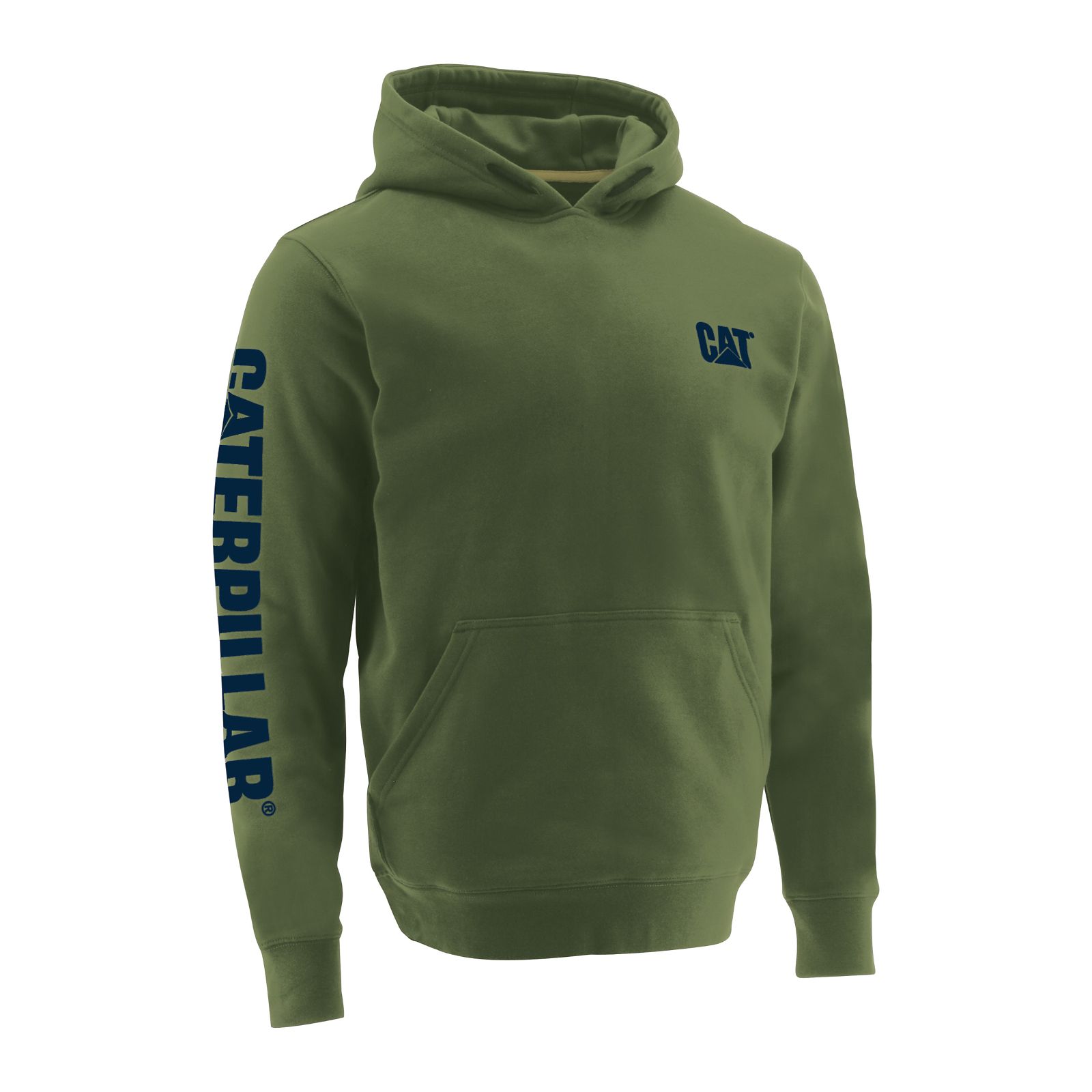 Sudaderas Caterpillar Trademark Banner Hombre Verdes | Chile-234798SIL
