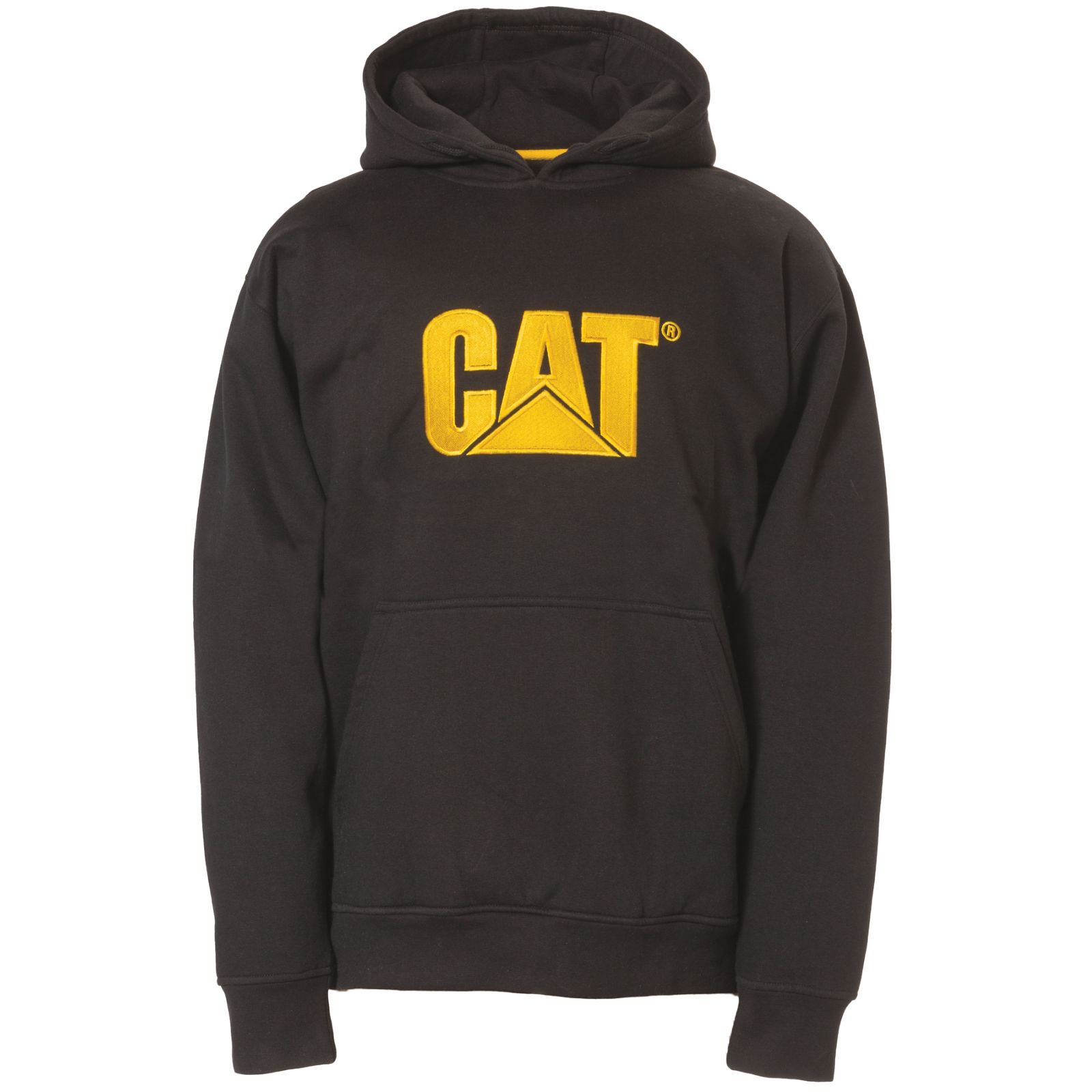 Sudaderas Caterpillar Trademark Encapuchado Hombre Negros | Chile-493087IPA