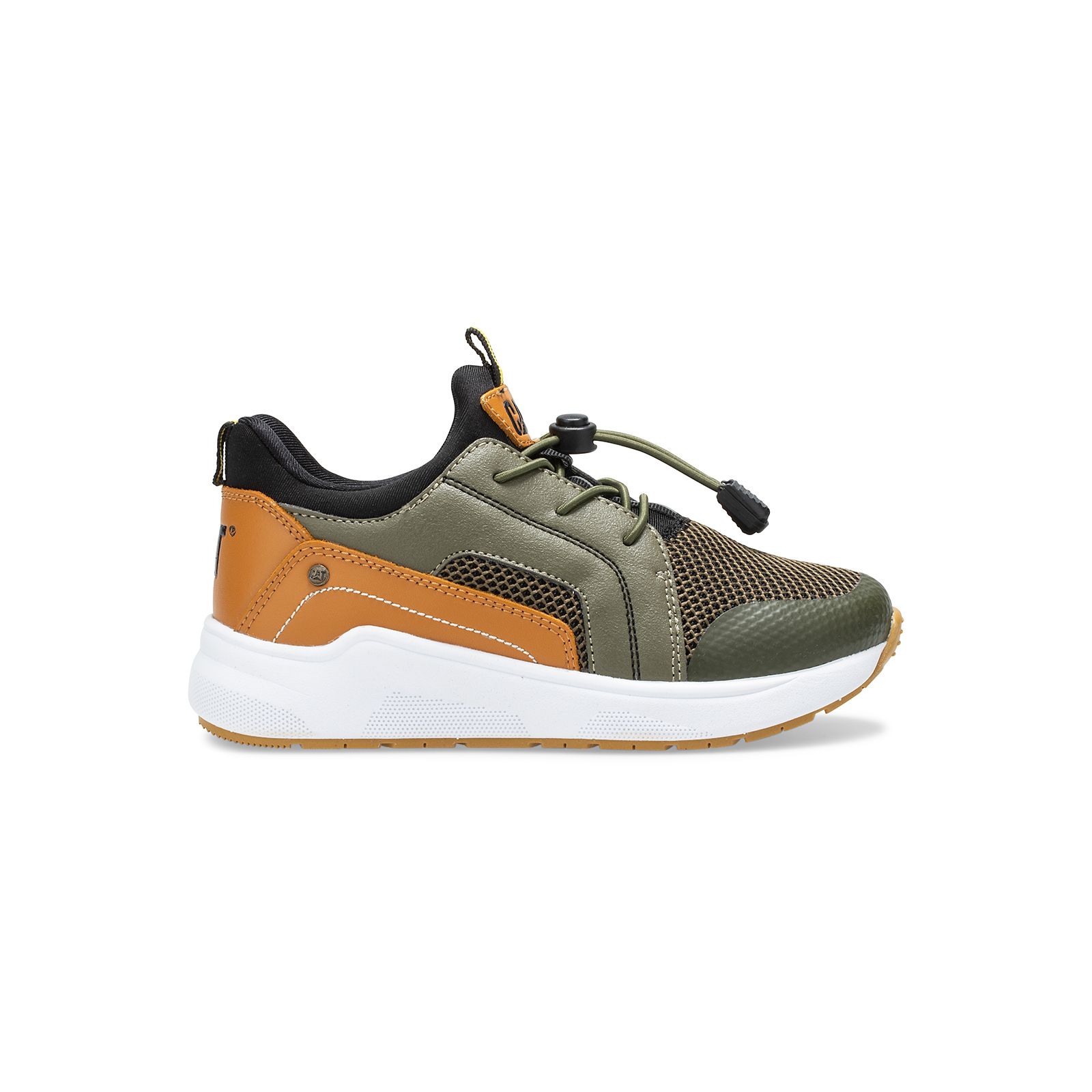 Zapatillas Caterpillar Akis Niños Kaki | Chile-657810UVP