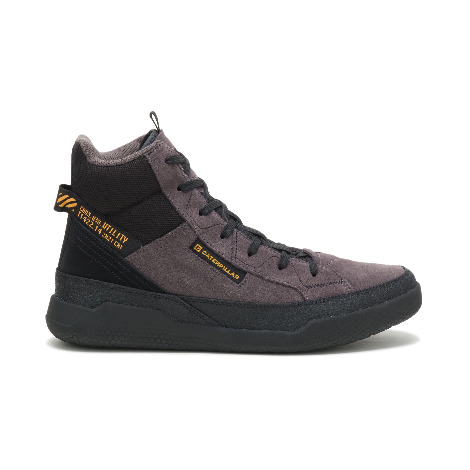 Zapatillas Caterpillar Code Hex Hi Utility Hombre Negros | Chile-021487XEP