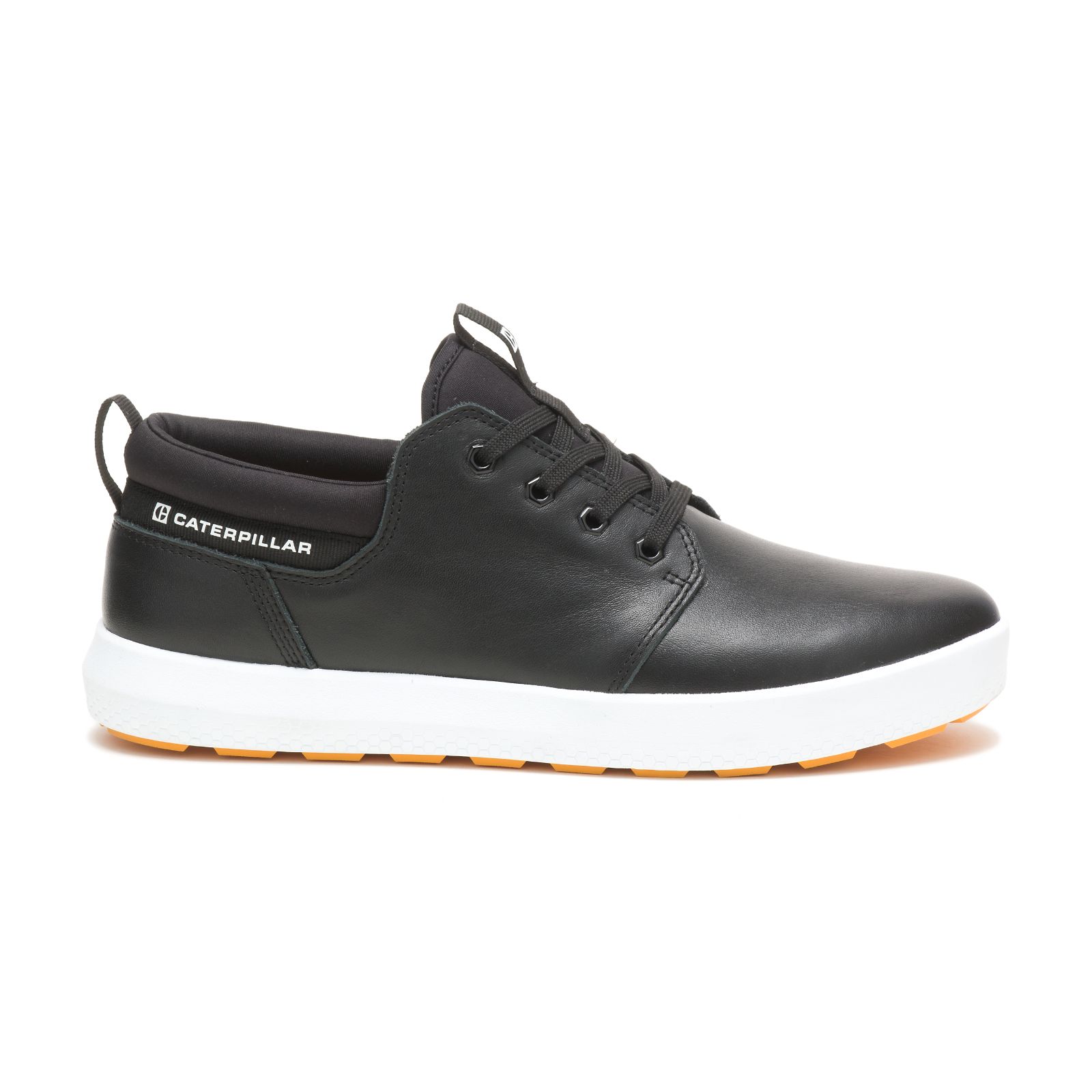 Zapatillas Caterpillar Code Proxy Encaje Hombre Negros | Chile-640352FCZ
