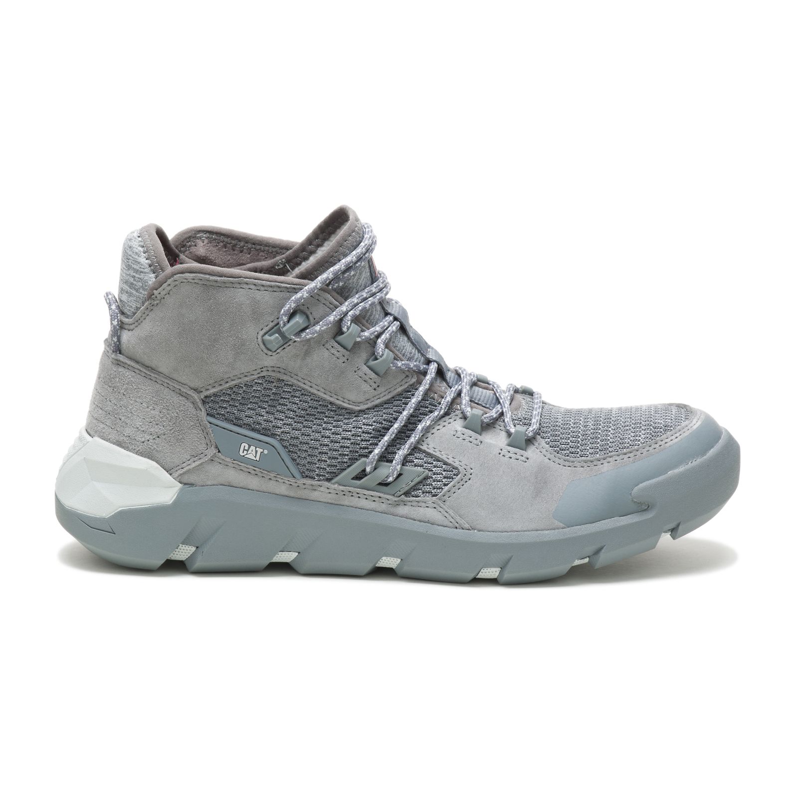 Zapatillas Caterpillar Crail Mid Hombre Grises | Chile-842697QKP