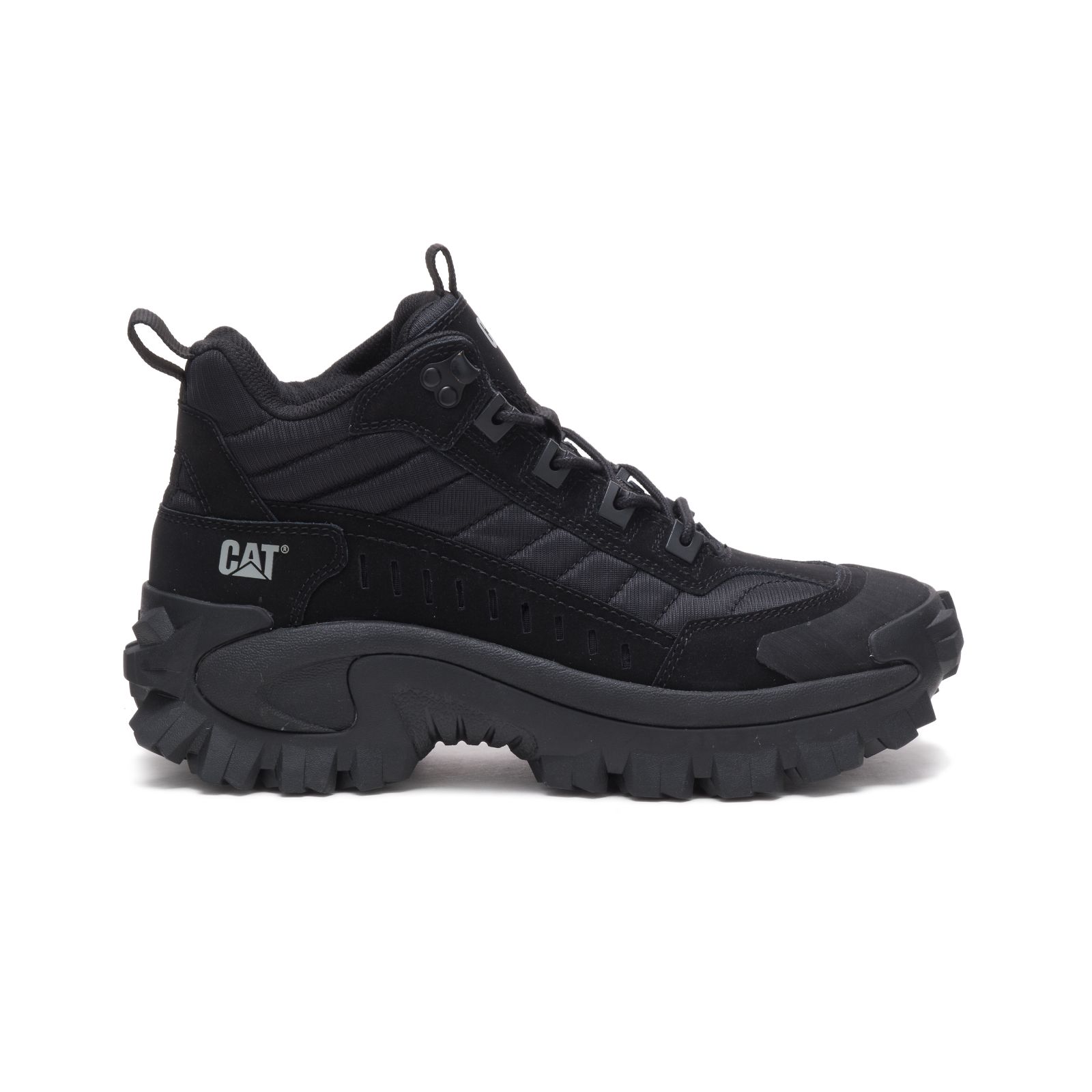 Zapatillas Caterpillar Intruder Mid Hombre Negros | Chile-849365HCO