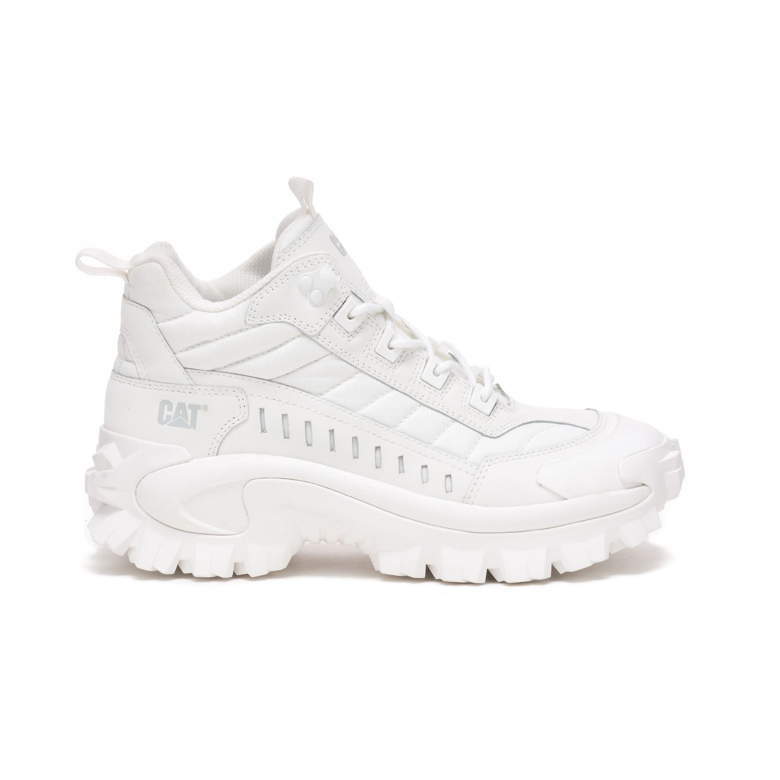 Zapatillas Caterpillar Intruder Mid Mujer Blancos | Chile-592307FBQ