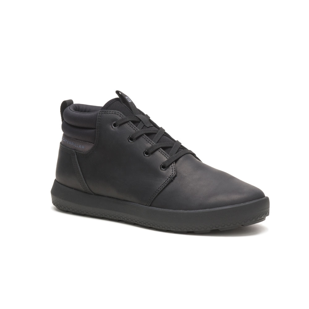 Zapatillas Caterpillar Proxy Mid Hombre Negros | Chile-619703WNG
