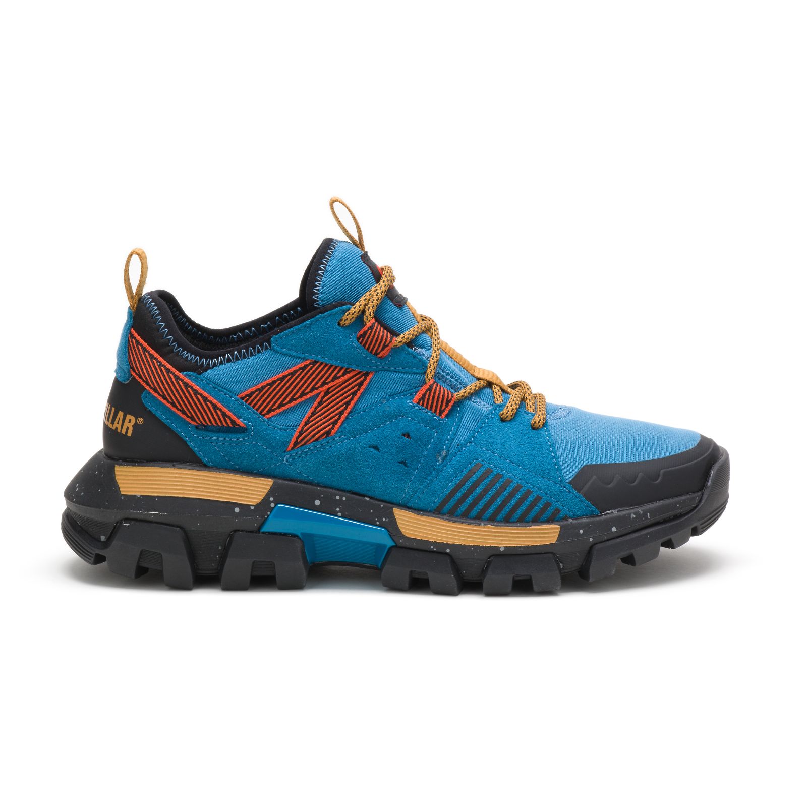 Zapatillas Caterpillar Raider Deporte Mujer Azules Negros | Chile-908761TMN
