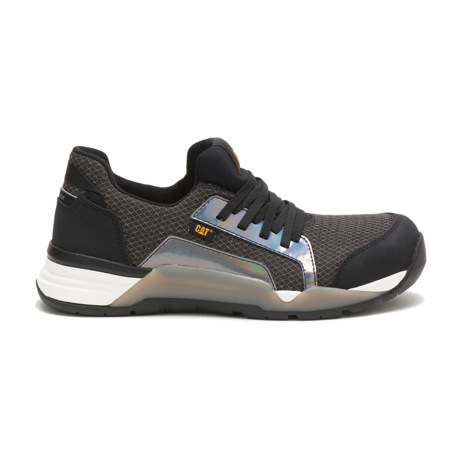 Zapatillas Caterpillar Sprint Textil Alloy Puntera Mujer Negros | Chile-586903JIZ