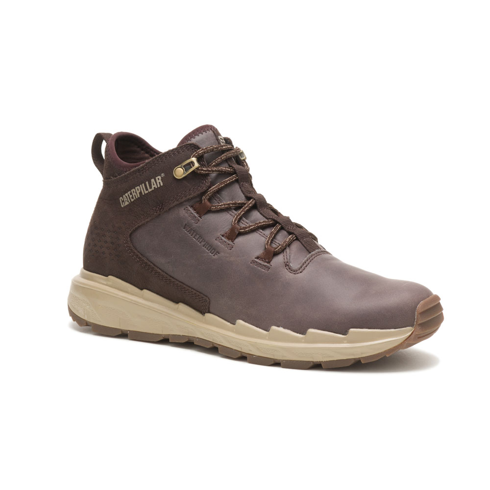 Zapatillas Caterpillar Stratify Wp Hombre Cafes | Chile-864270OTC