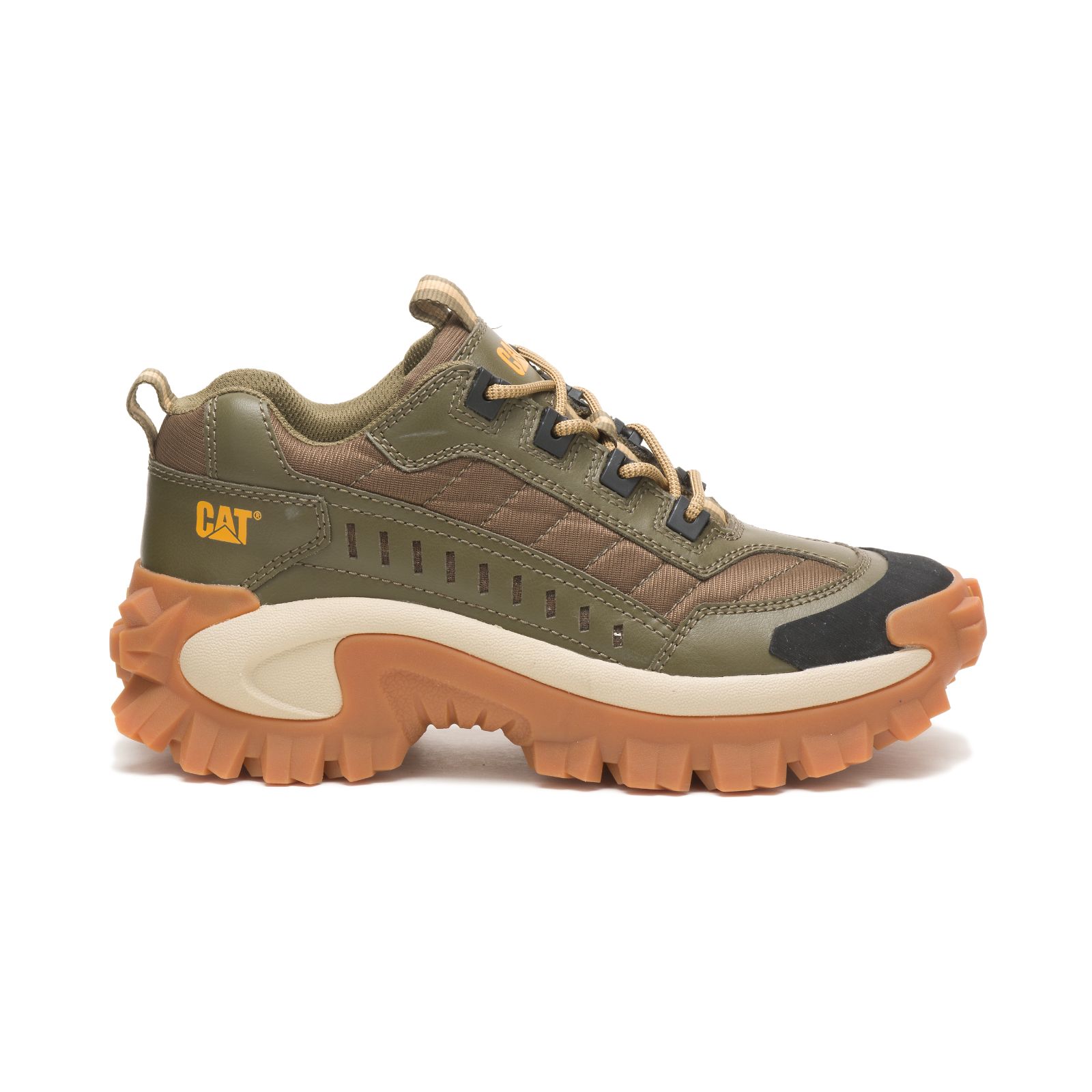 Zapatos Casuales Caterpillar Intruder Hombre Verde Oliva Oscuro | Chile-738629PQE