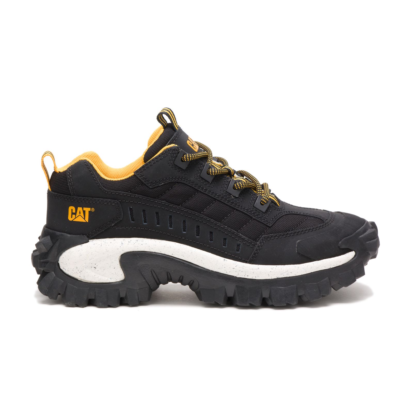 Zapatos Casuales Caterpillar Intruder Mujer Negros Blancos | Chile-183065PYL