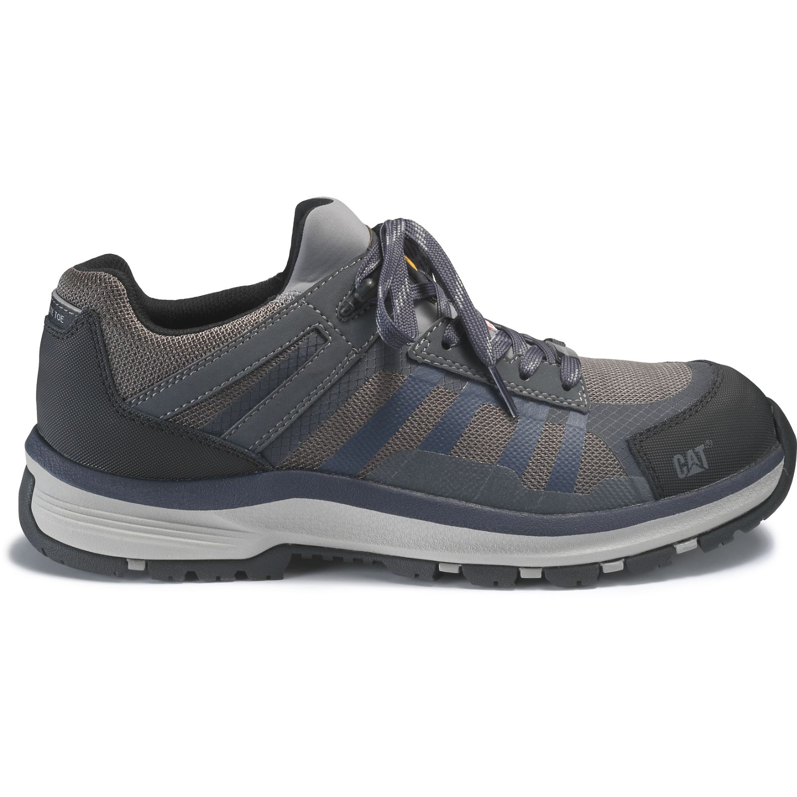 Zapatos De Trabajo Caterpillar Flux Ct Csa Hombre Grises Oscuro | Chile-018523XYW
